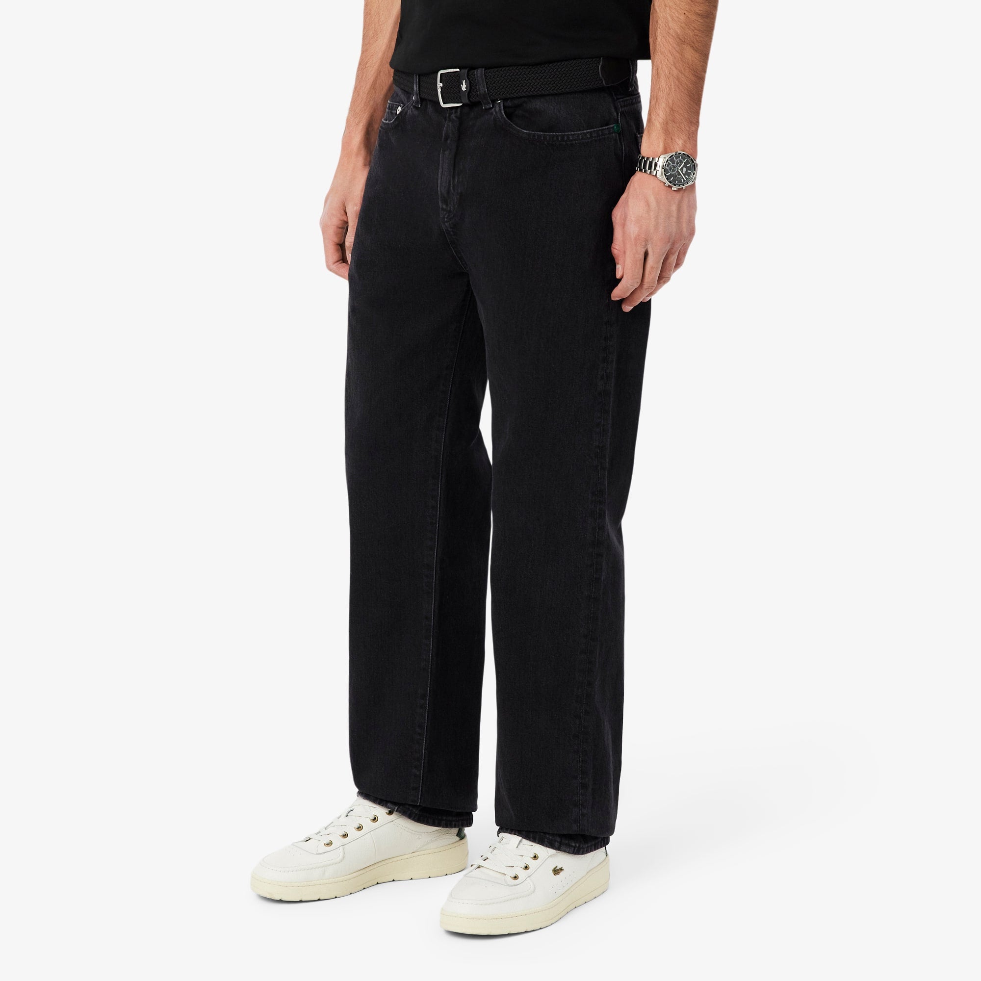 Men's 5-Pocket Straight Cut Indigo Jeans - Grey