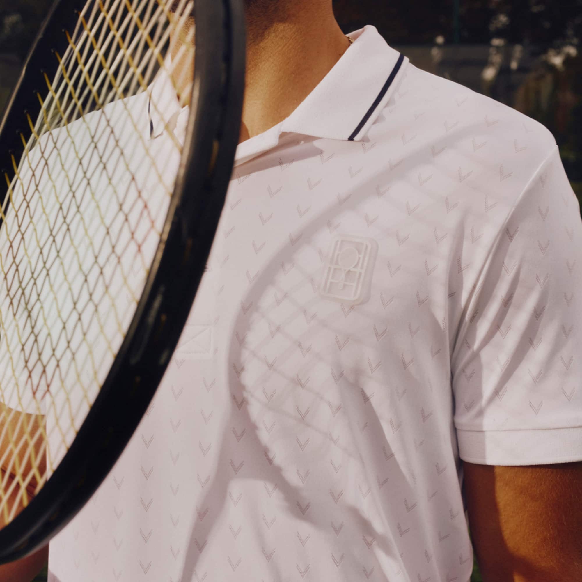 Tennis Heritage Ultra Dry Stretch Polo - White