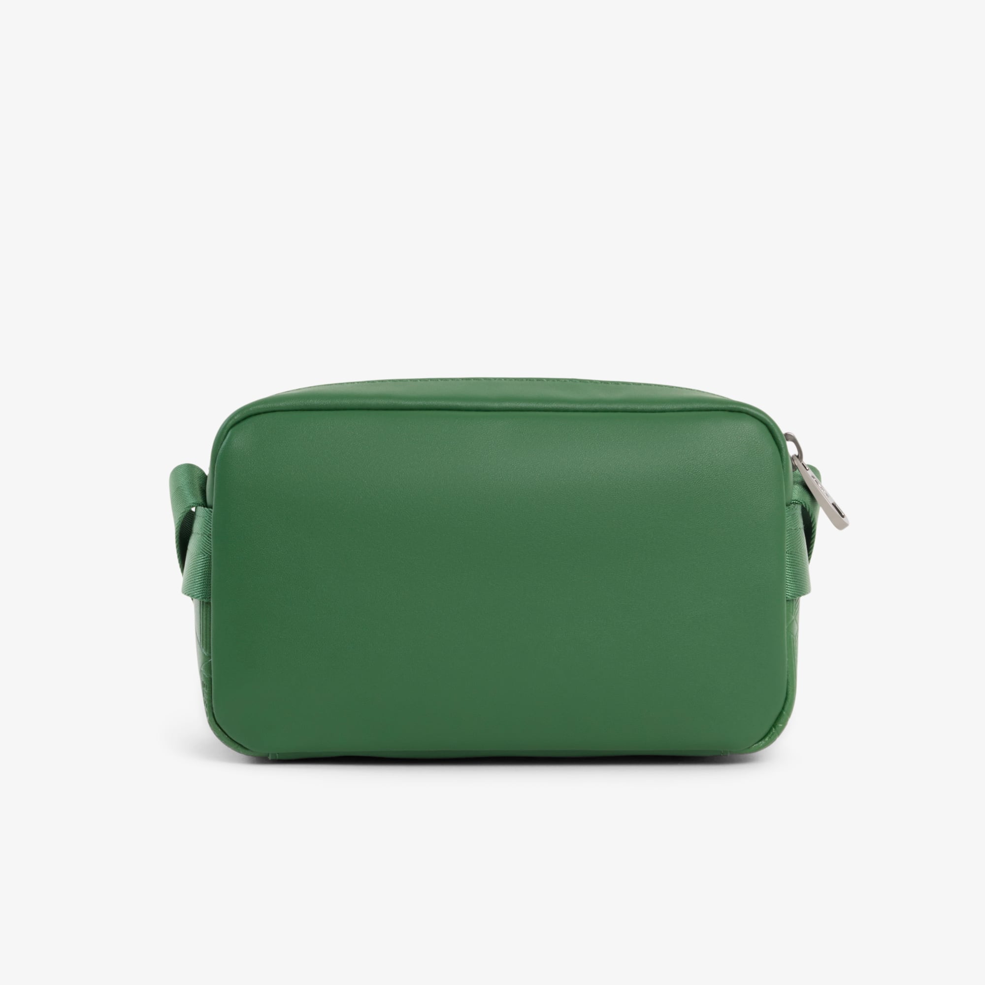 Vertical Leather Monogram Satchel - Vert