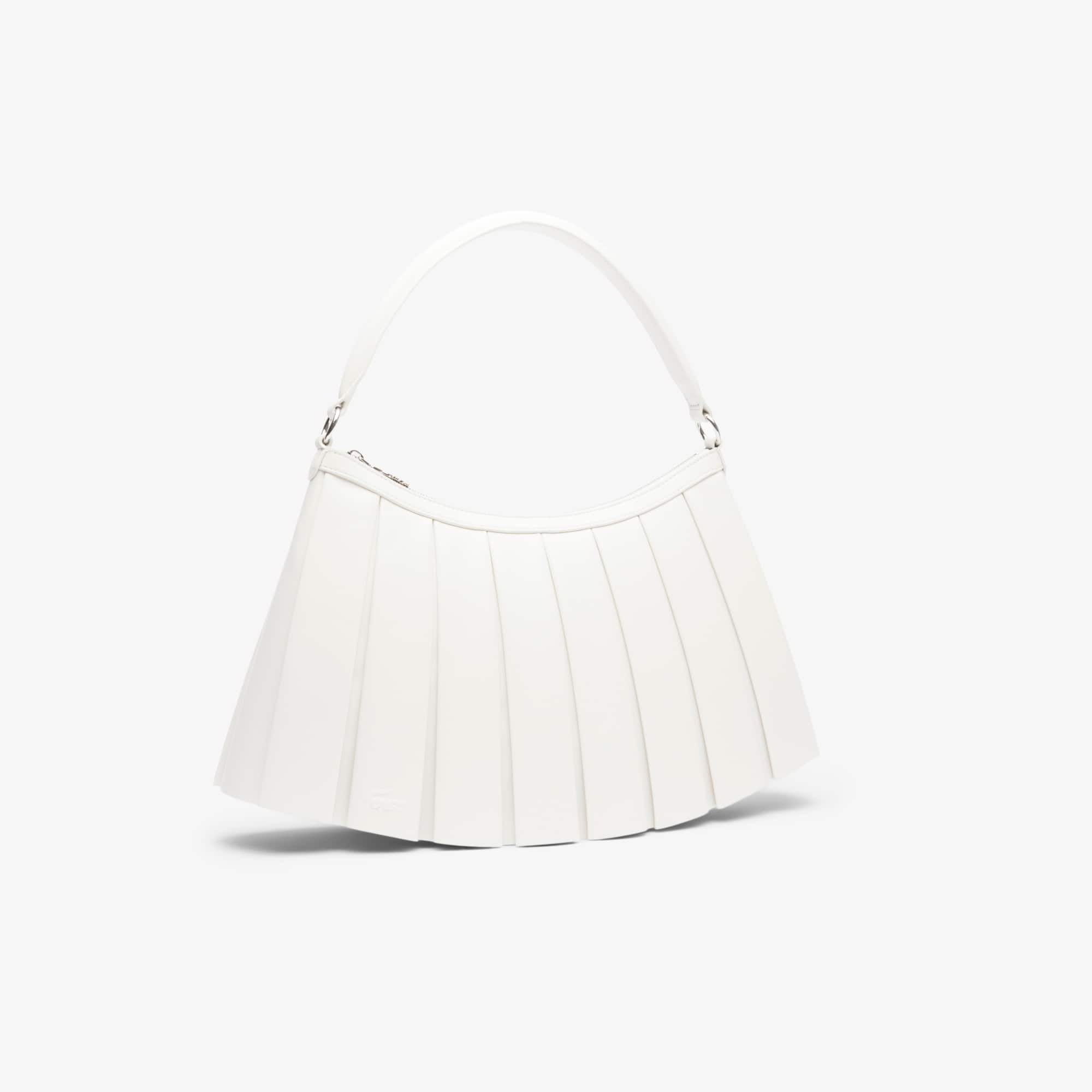 Large Lenglen Leather Bag - CRISTALLINE