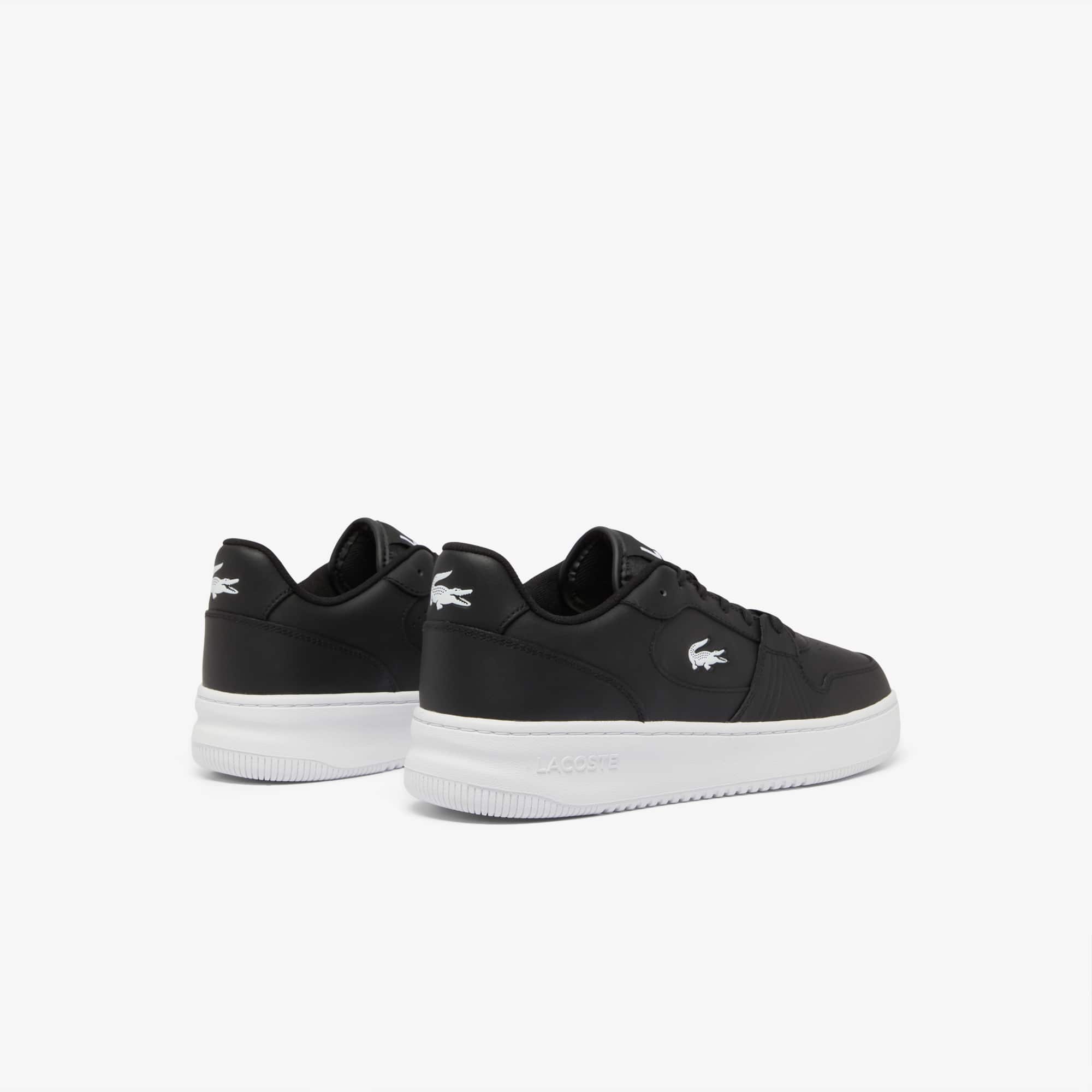 Men's L001 Set Leather Sneakers - Black & White