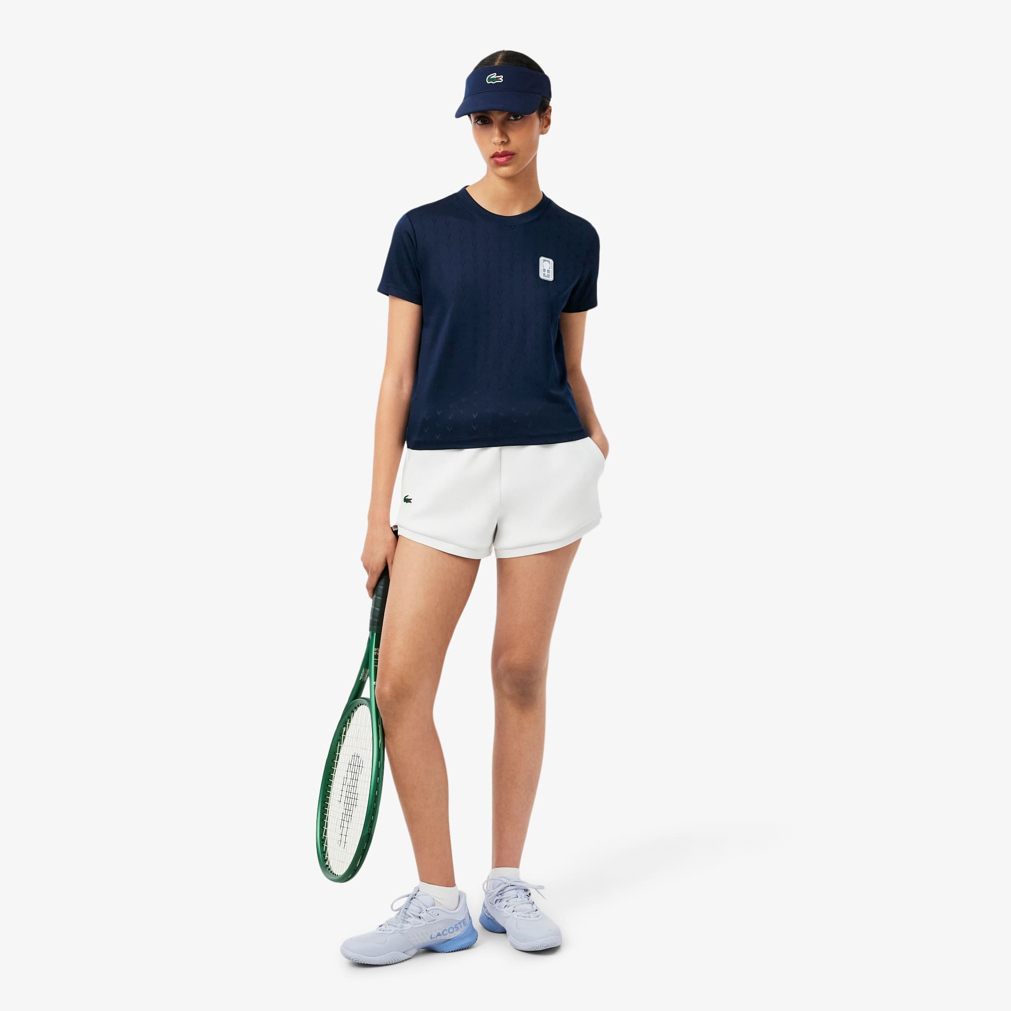 Tennis Slim Fit Ultra Dry T-Shirt - Navy Blue