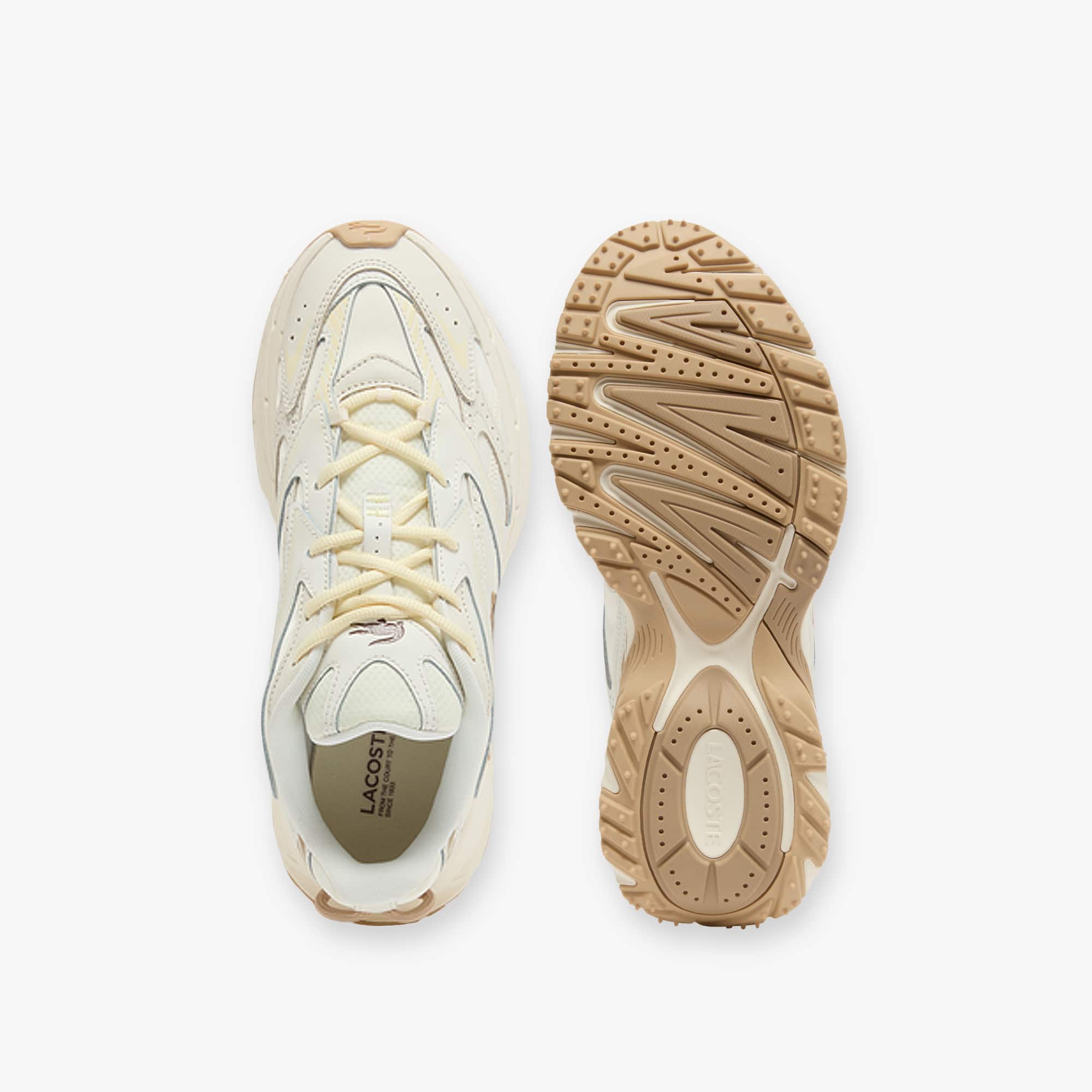 Men's L003 Neo Shot Sneakers - OFF WHT/LT BRW