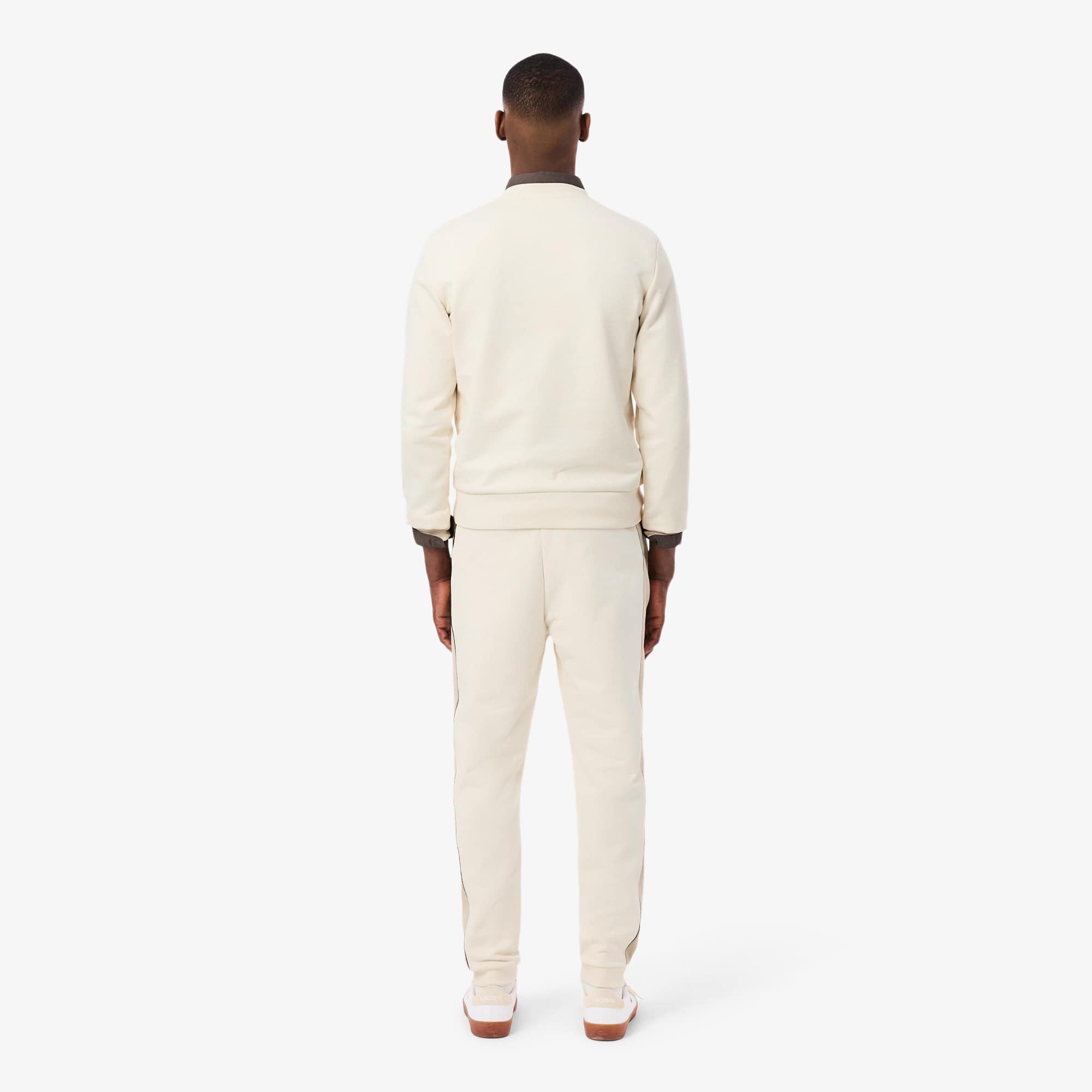 Tapered Leg Sweatpants - Beige