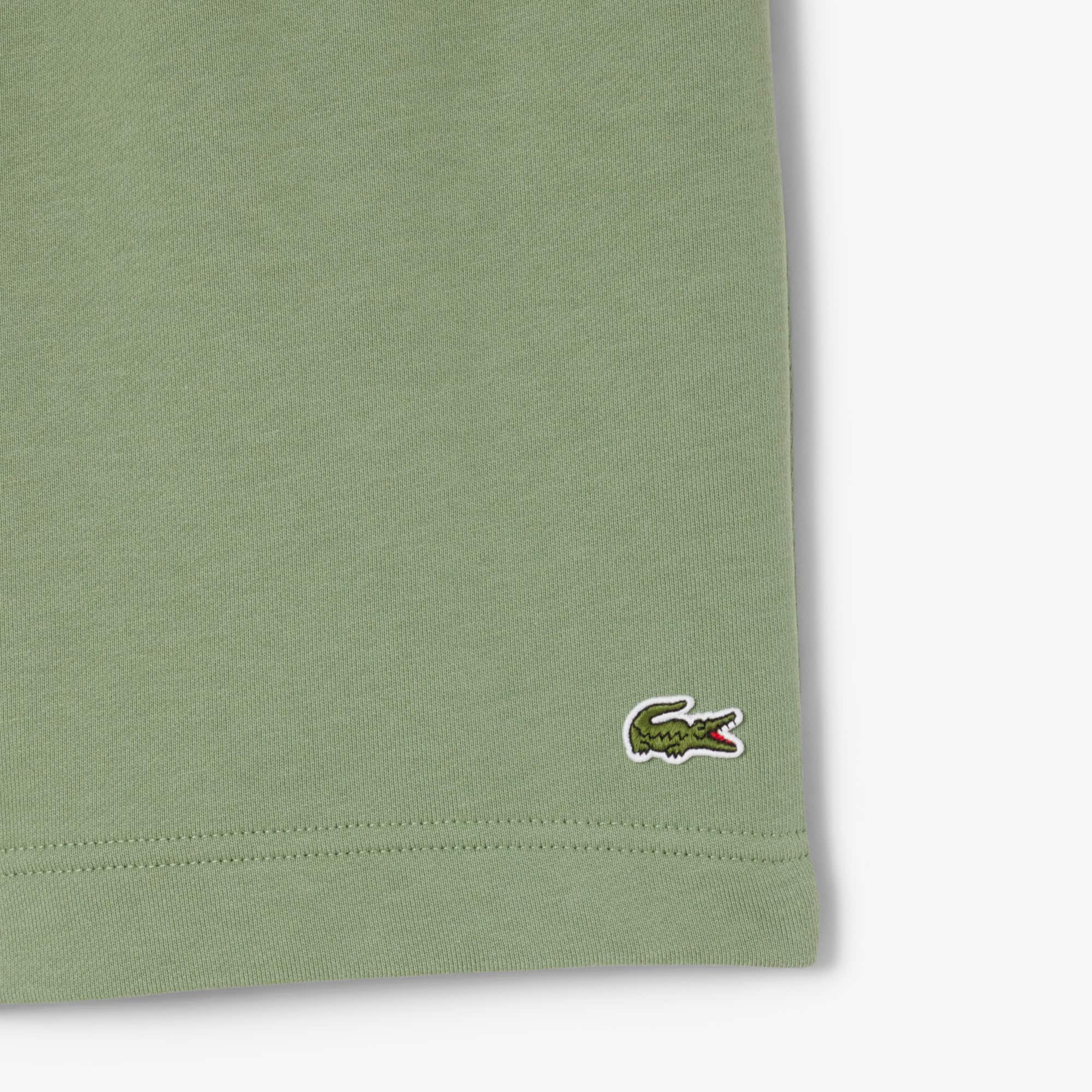 Men's Regular Fit Fleece Shorts - Green
