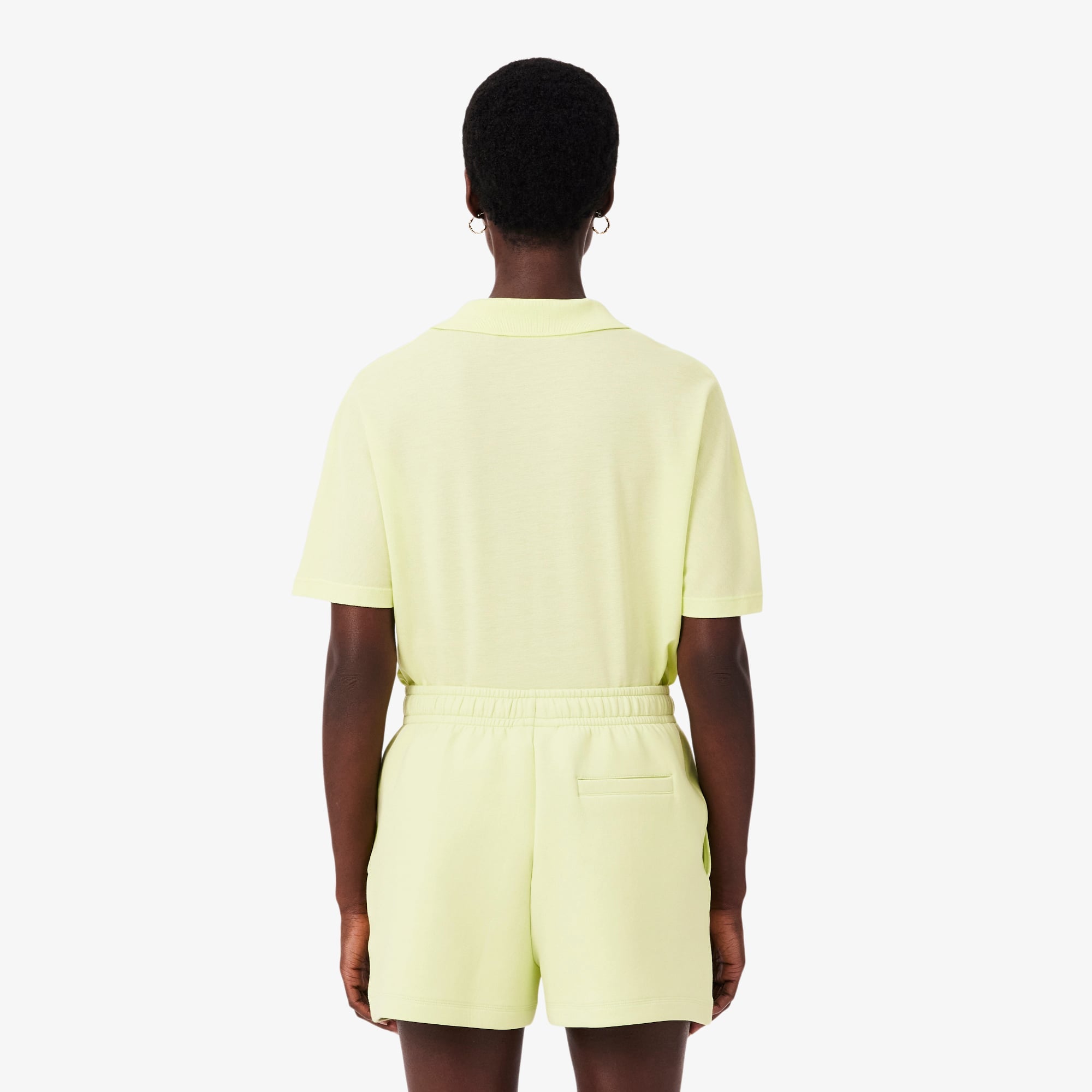 Women's Relaxed Fit Piqué Polo - Green