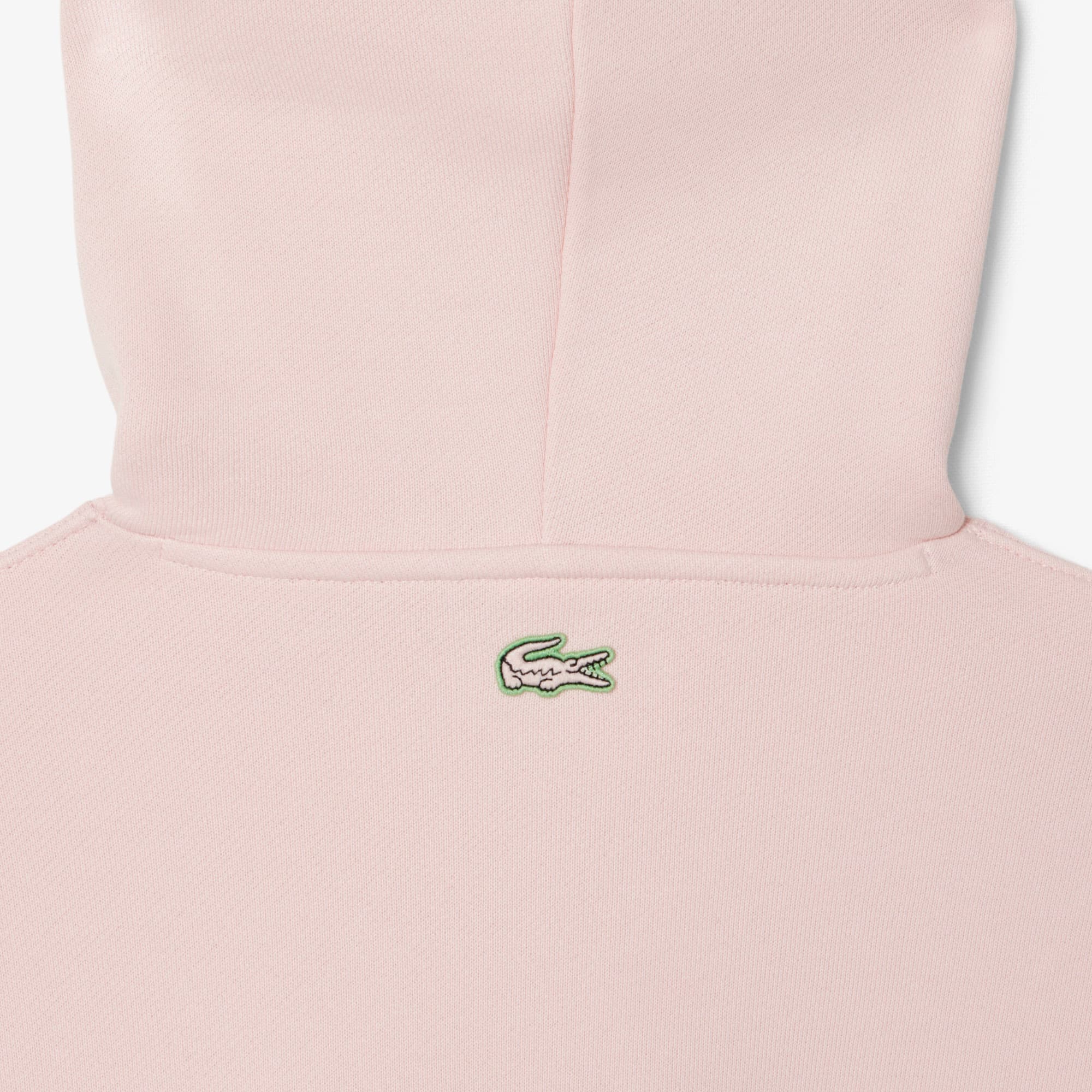 Men's Printed Fleece Hoodie - Light Pink