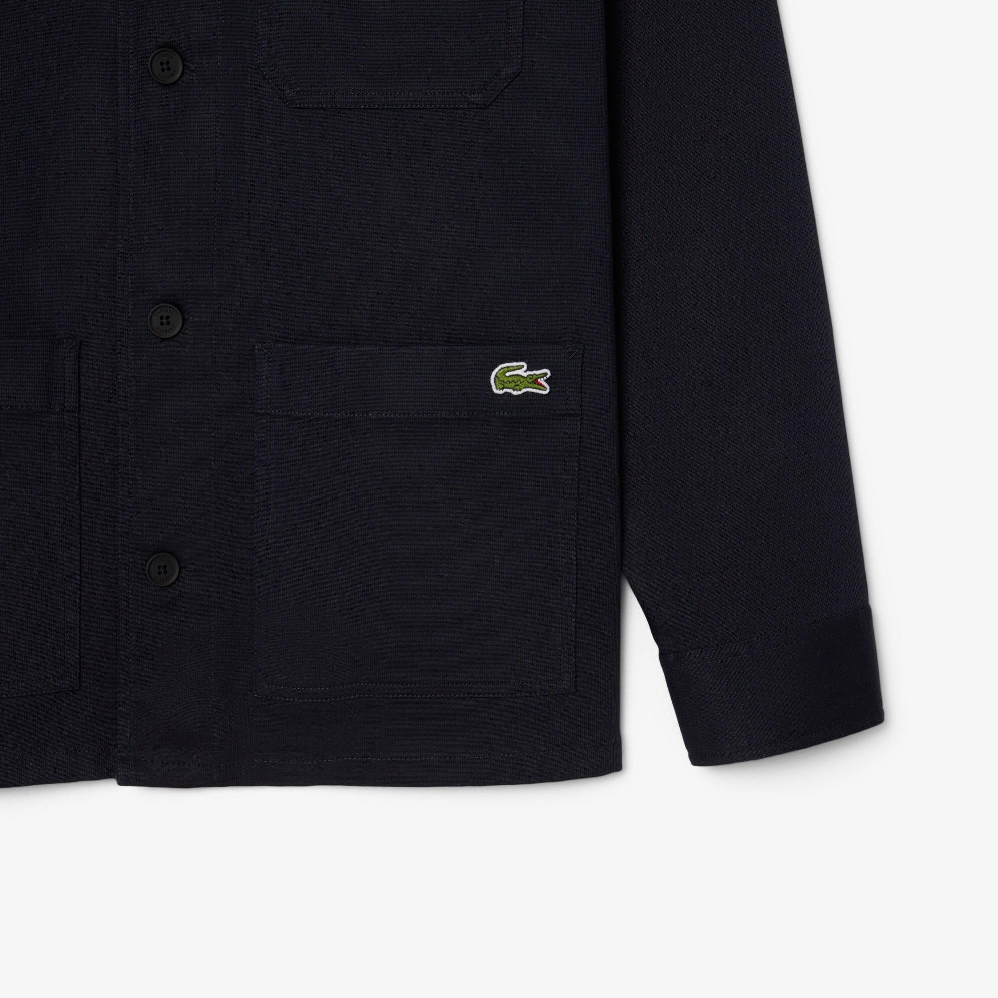 Men's Cotton Overshirt Jacket - Abysm blue