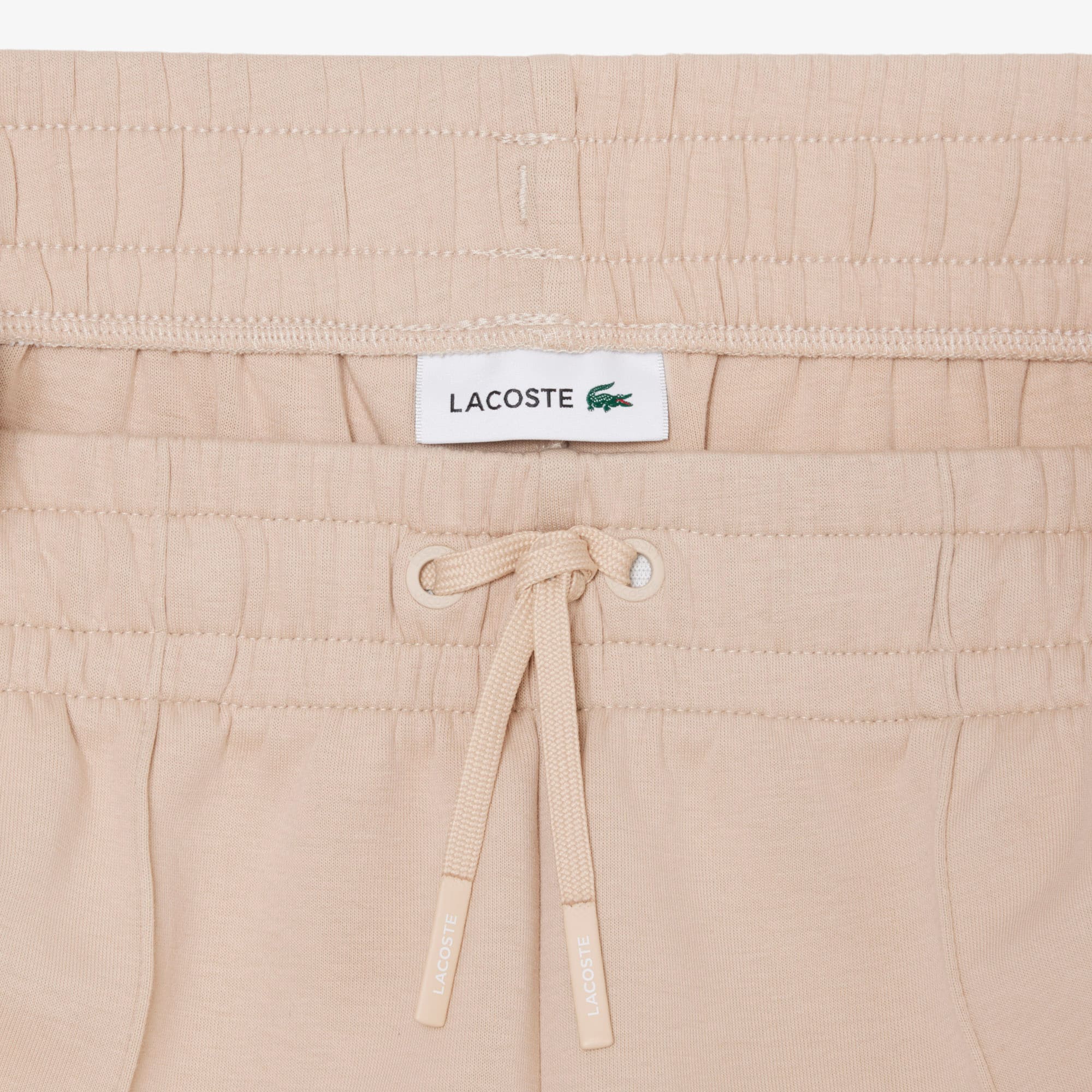 Wide Fit Jersey Sweatpants - Beige