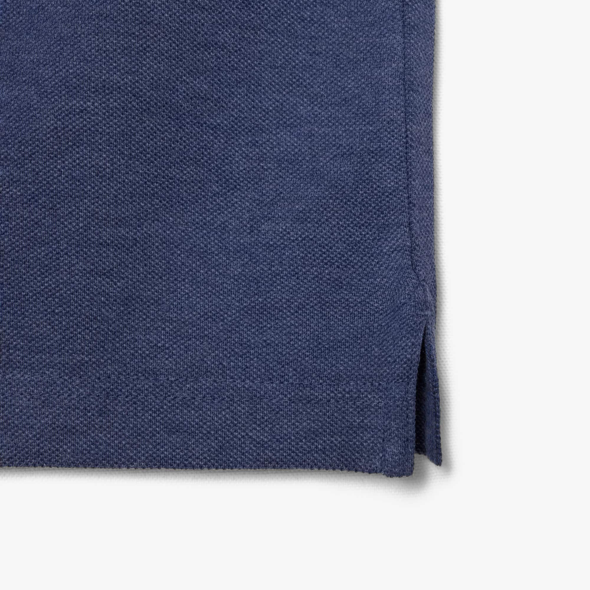 Men's Slim Fit Piqué Polo - Bleu Chine