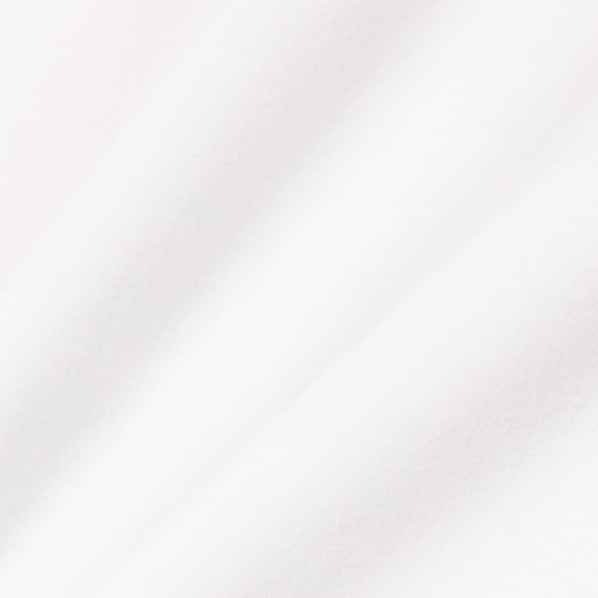 Printed Cotton T-Shirt - White