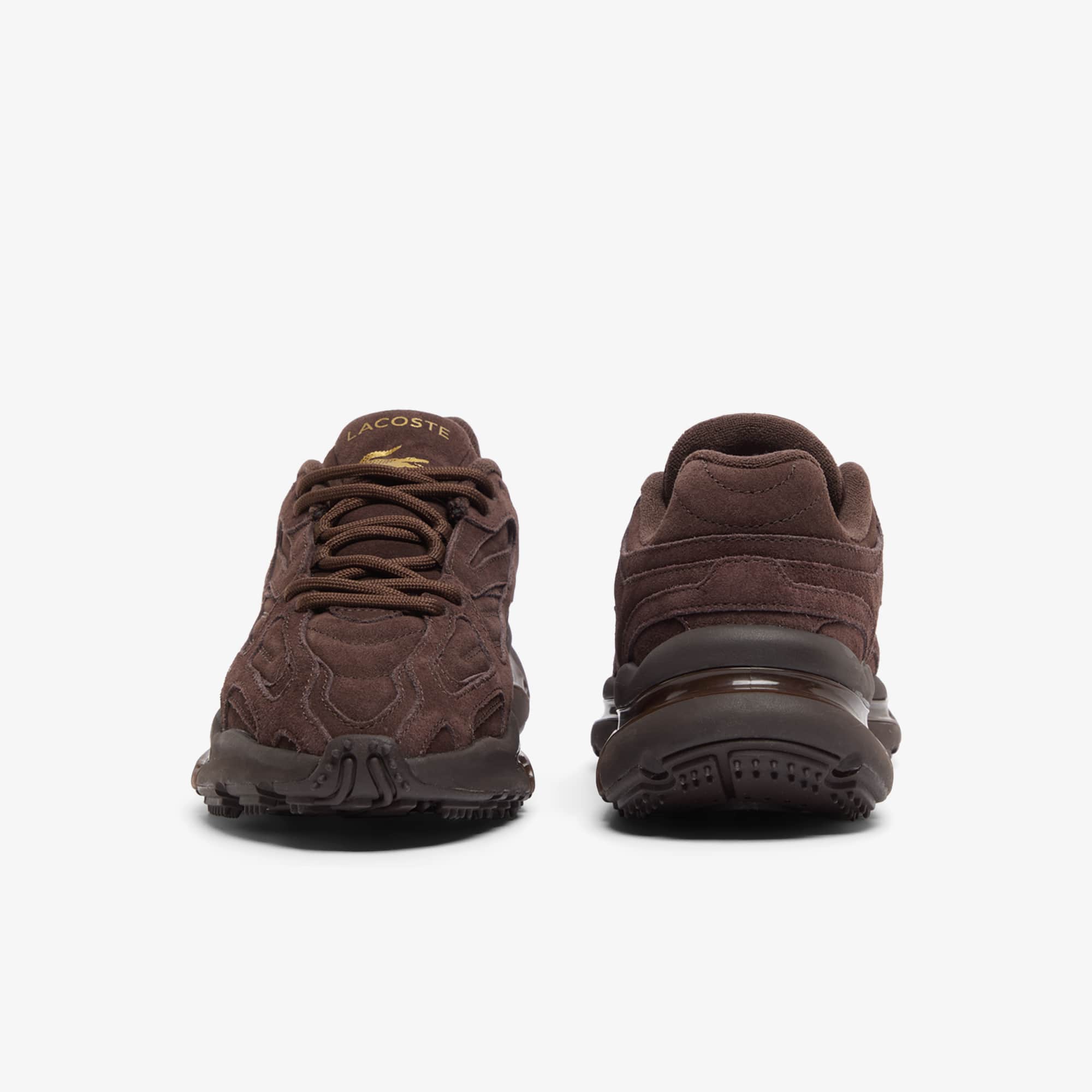 Women's L003 2K24 Suede Sneakers - DK BRW/DK BRW