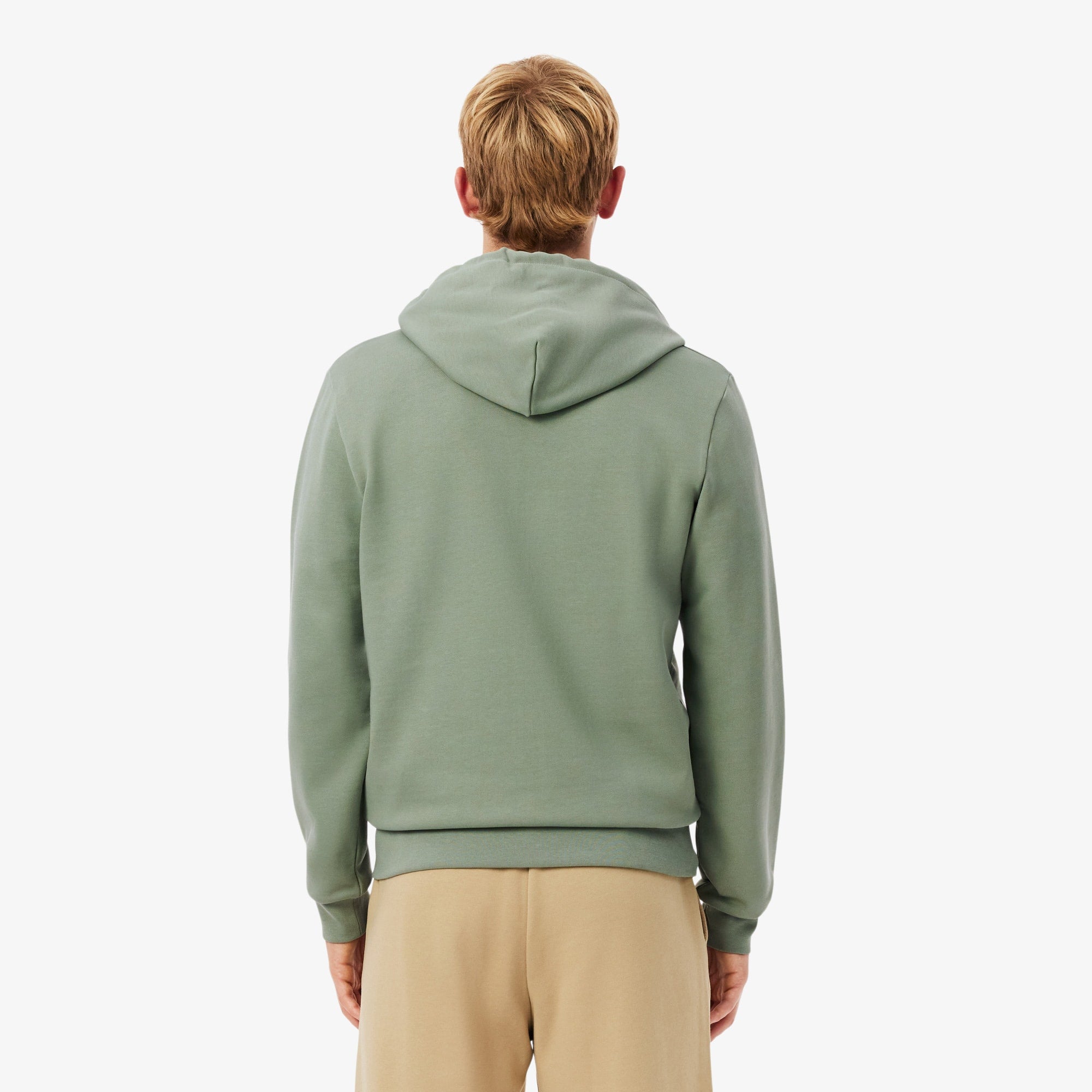 Men's Classic Fit Zip-Up Fleece Sweatshirt - Green