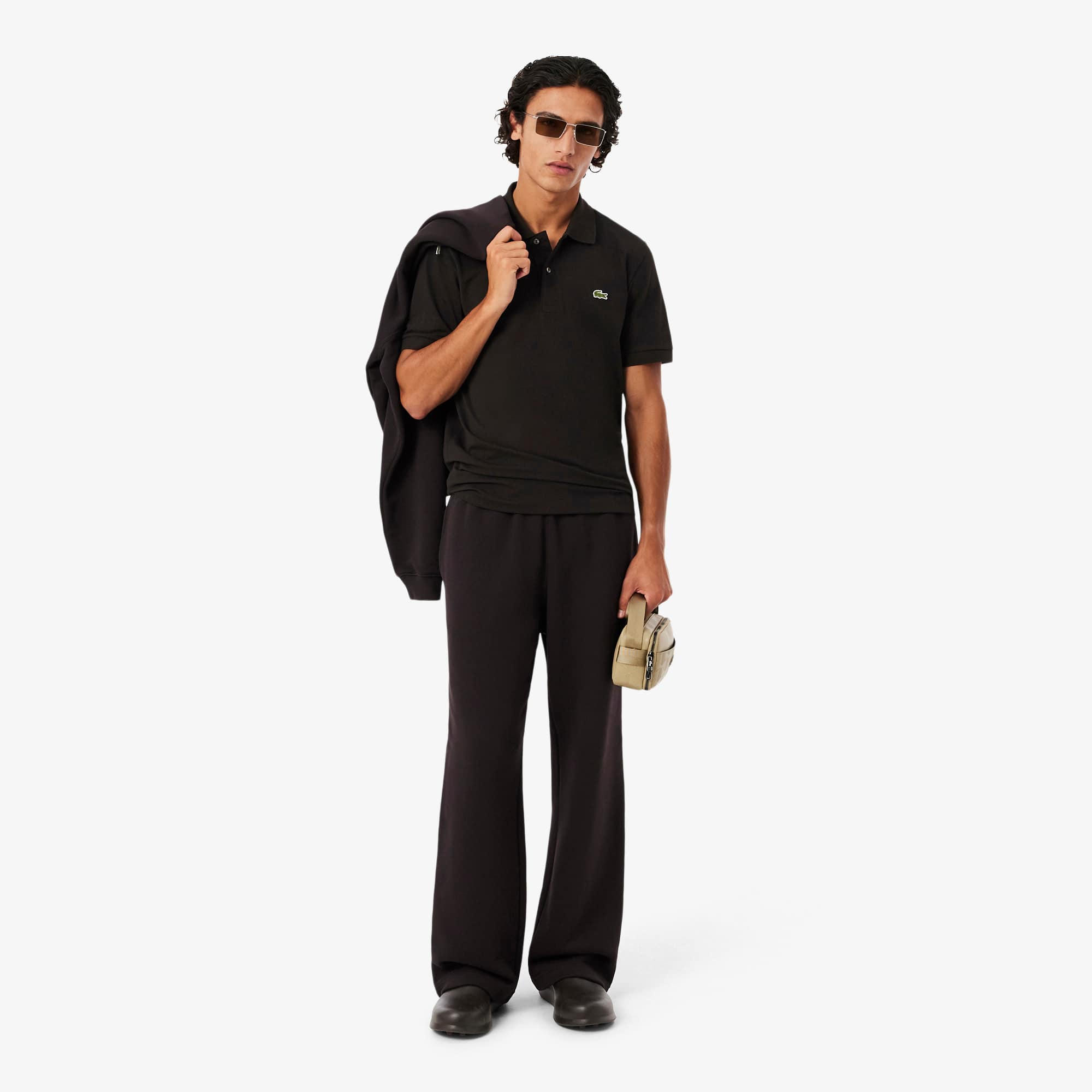 Men's Classic Fit LIGHT Piqué Polo - Brown