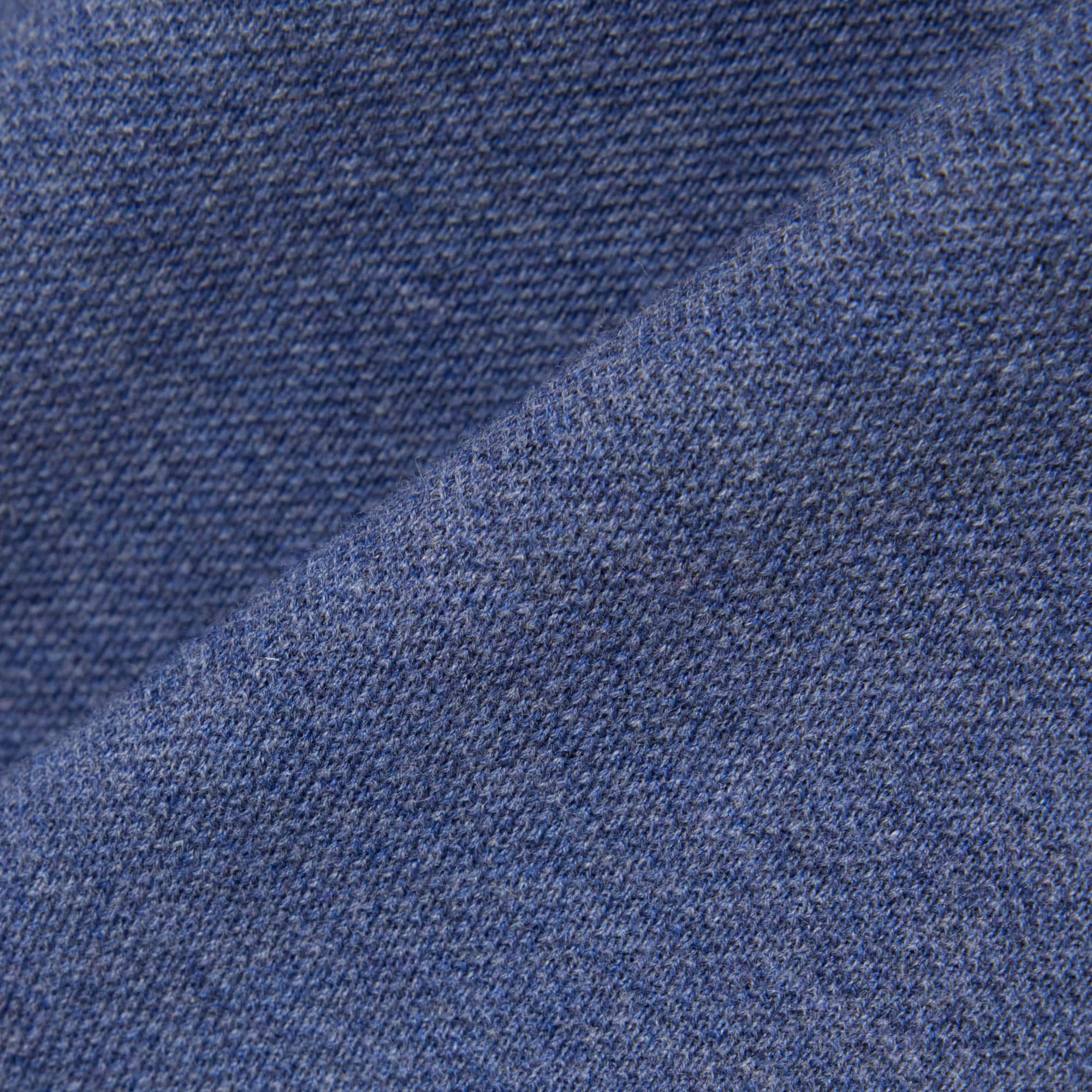 Men's Classic Fit Heathered Polo - Bleu Chine