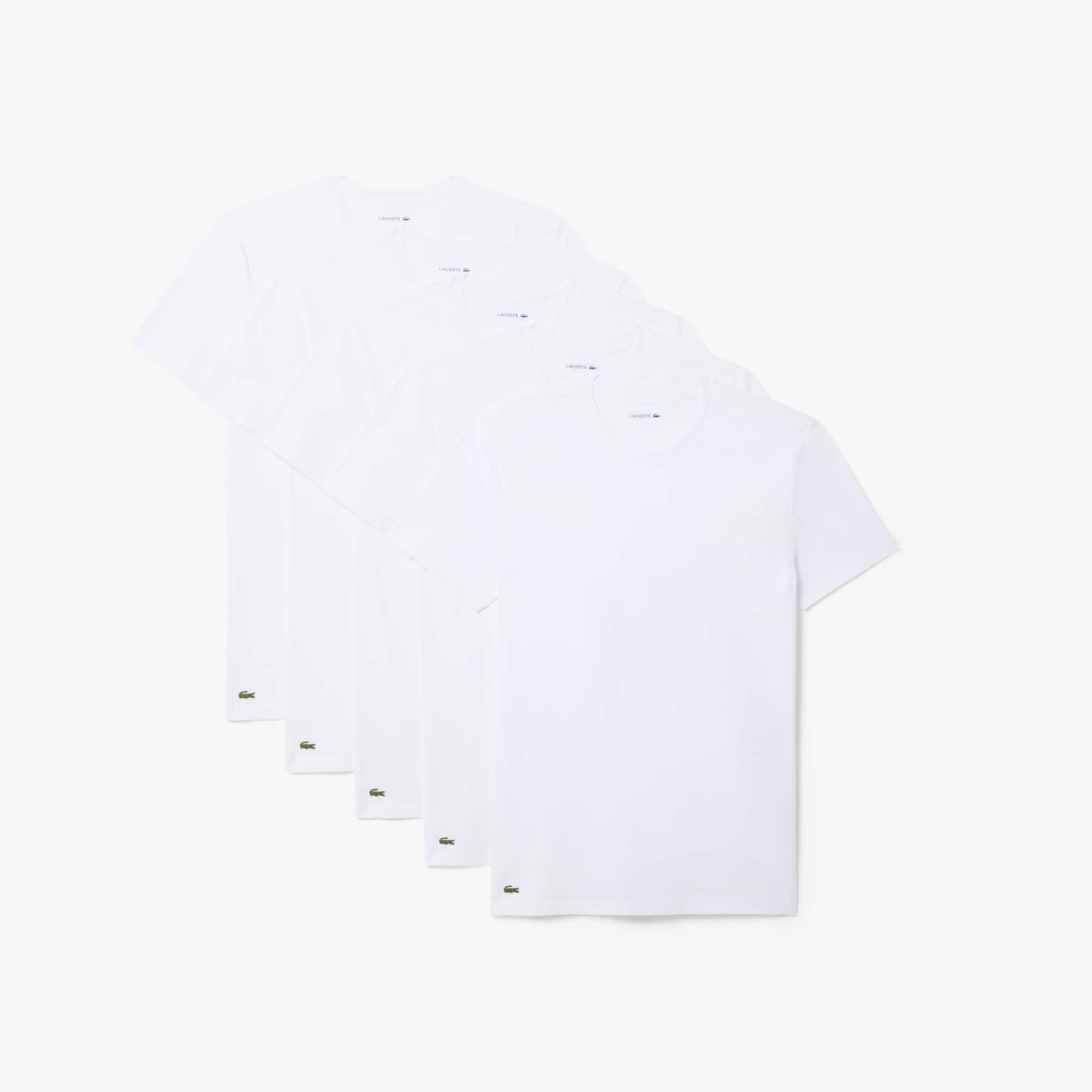 Men's 5-Pack Slim Fit Undershirts - White