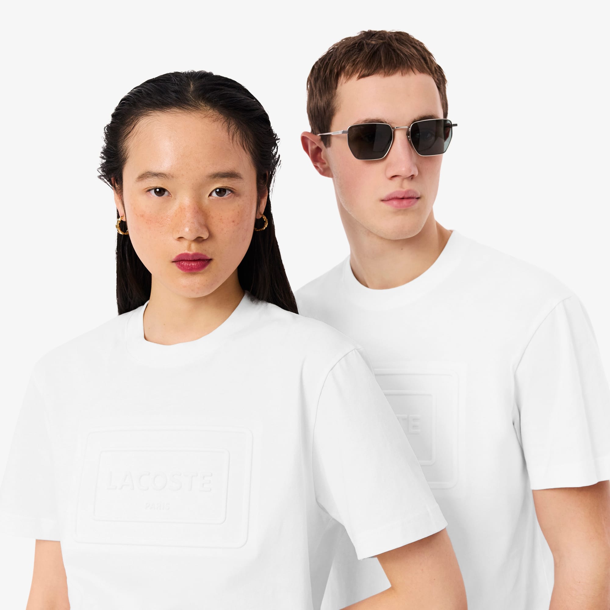 Embroidered Cotton T-Shirt - White