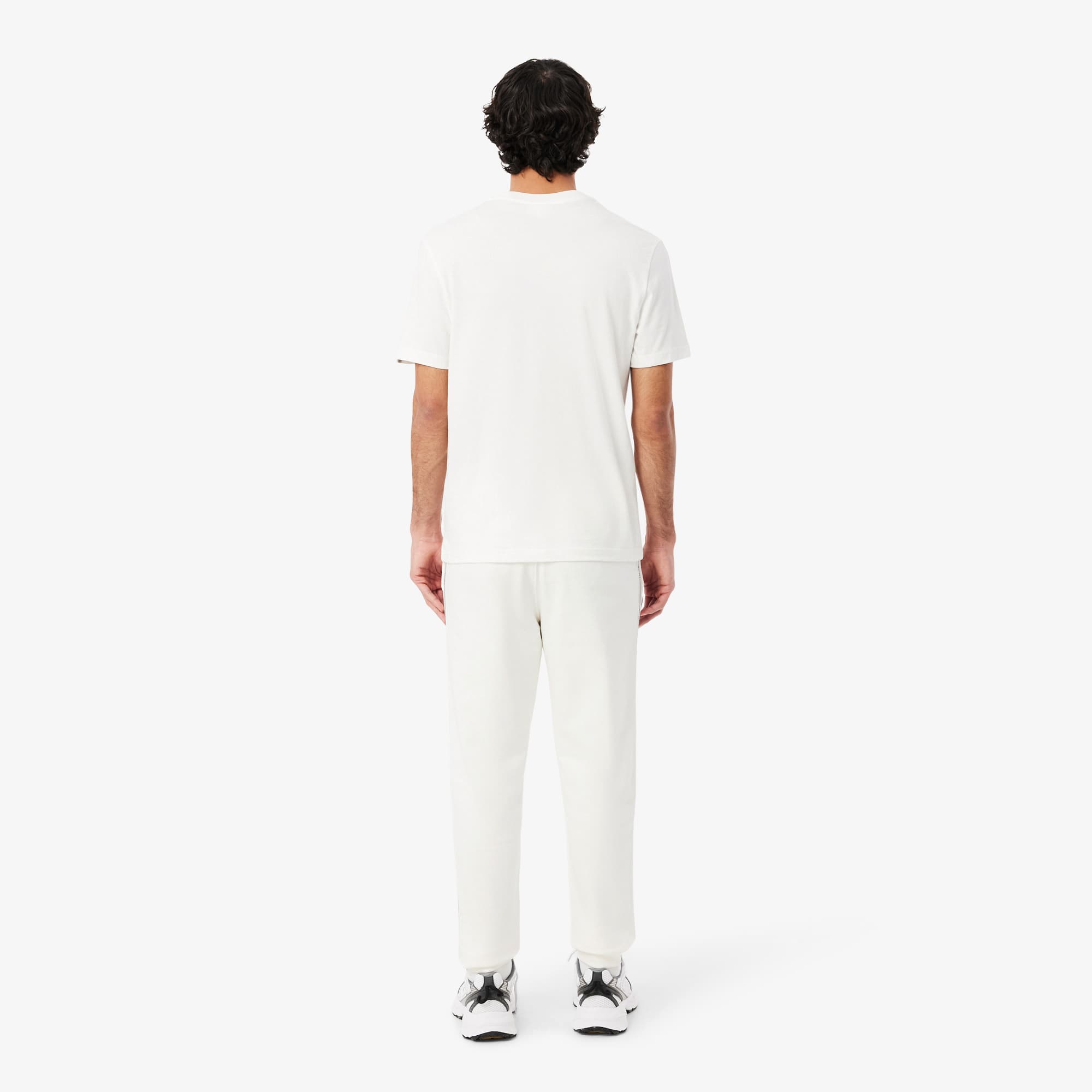 Logo Stripe Tracksuit pants - White