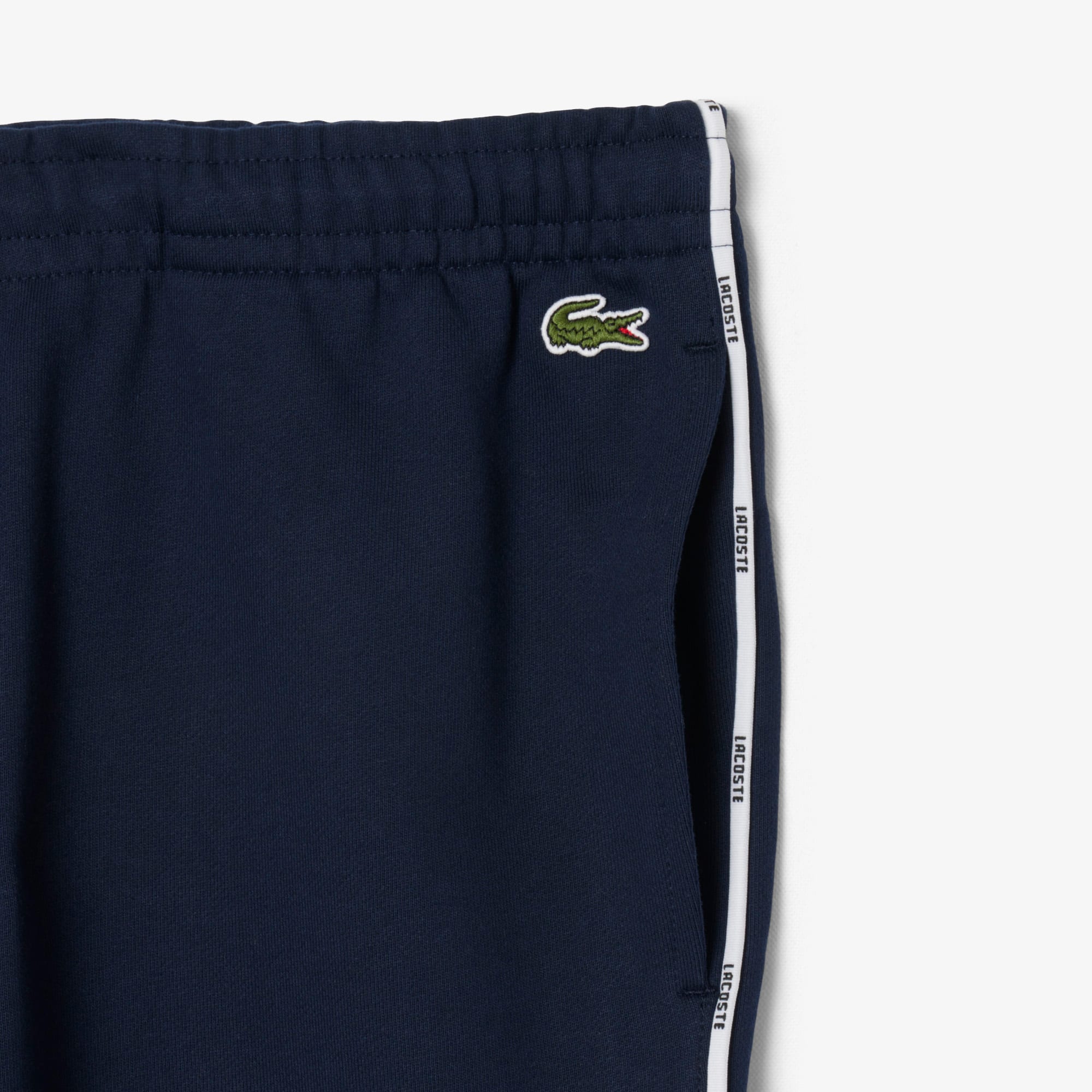 Men's Logo Trim Sweatpants - Navy Blue