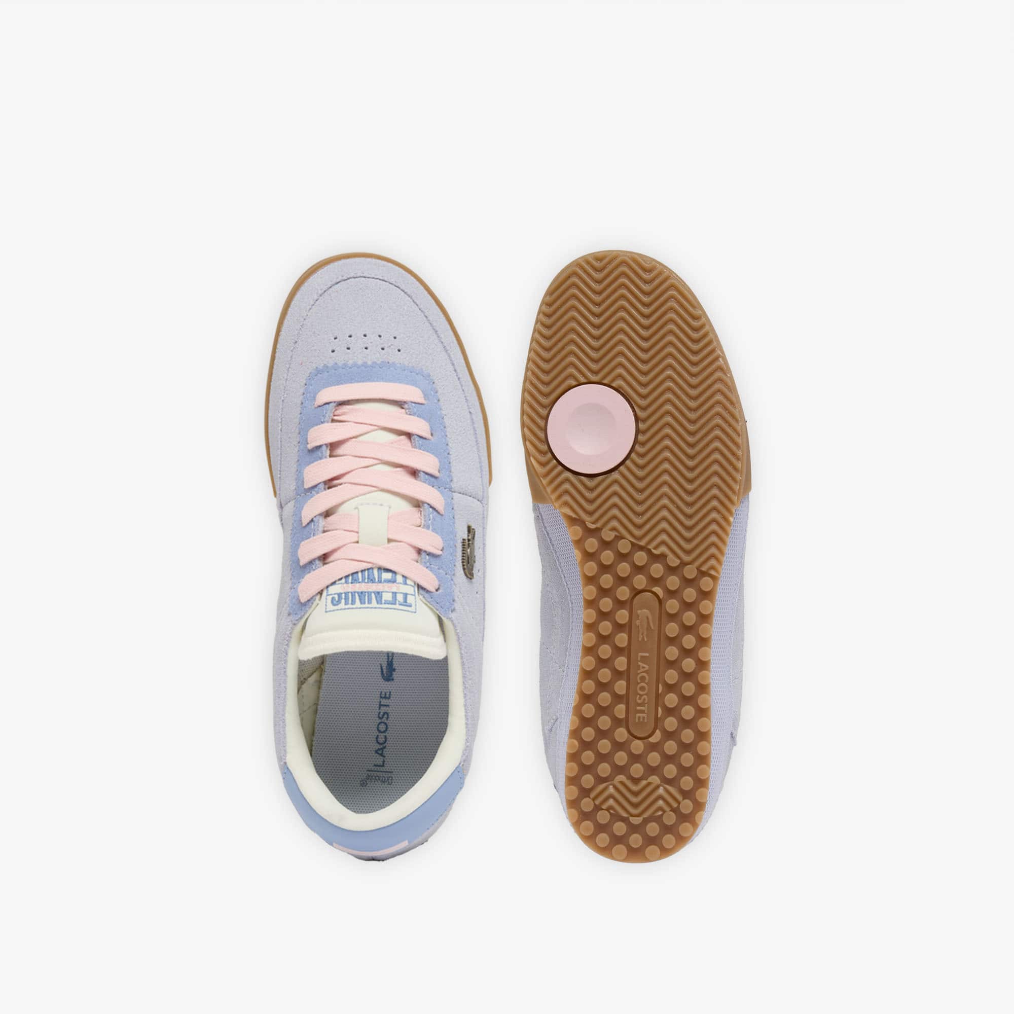 Women's Aura Suede Sneakers - LT BLU/LT GUM