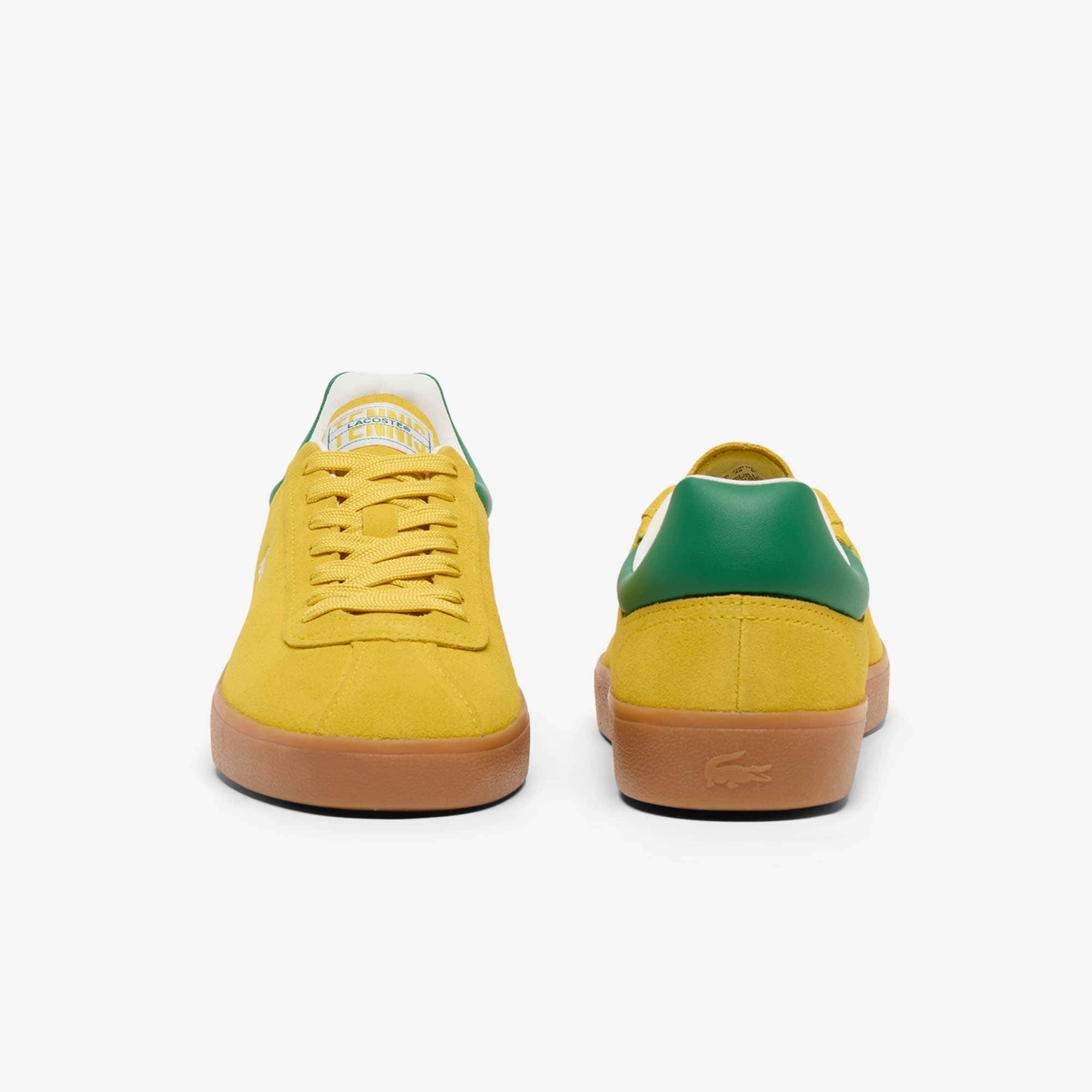 Men's Baseshot Suede Sneakers - YLW/GUM