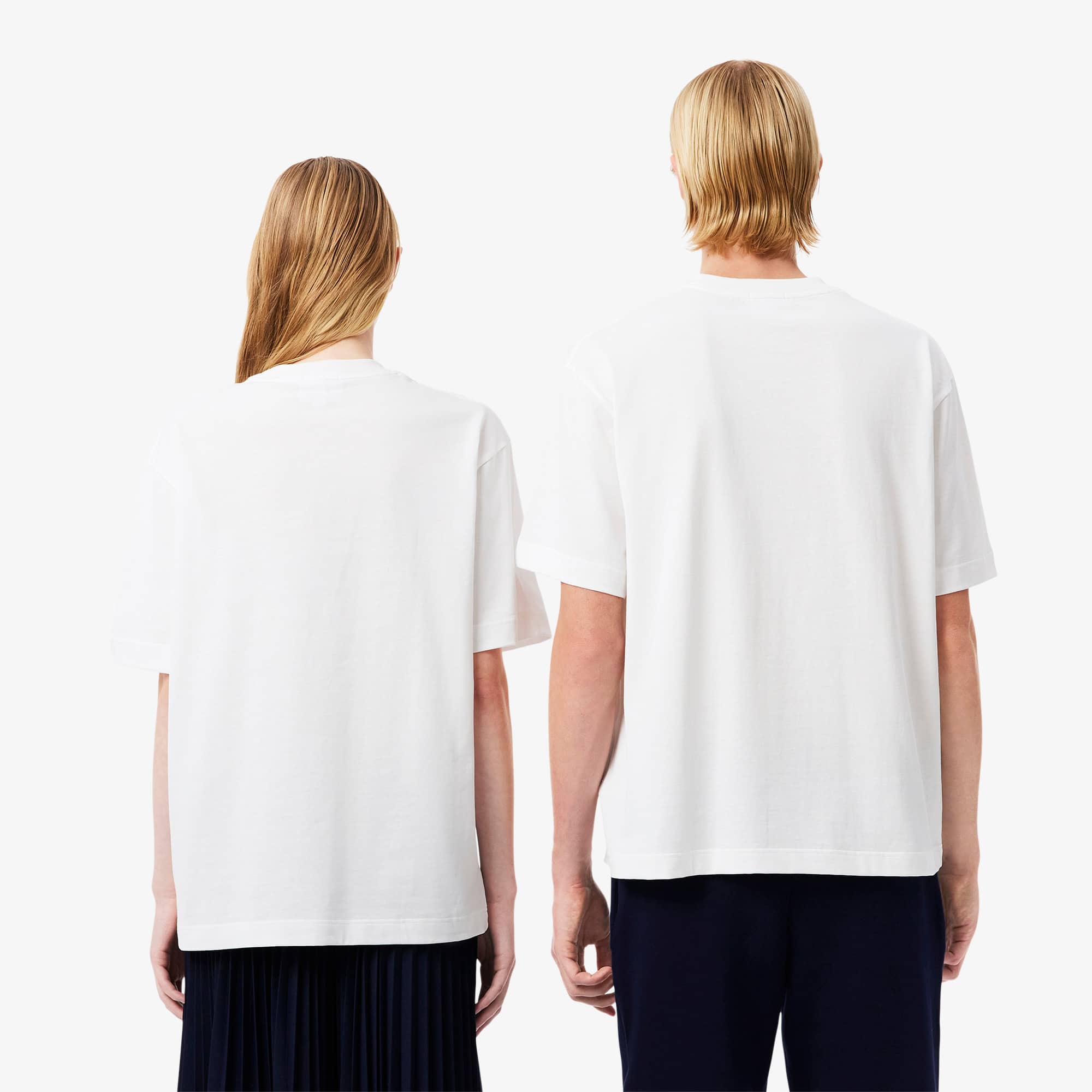 Unisex Loose Fit Heavy Jersey T-Shirt - White