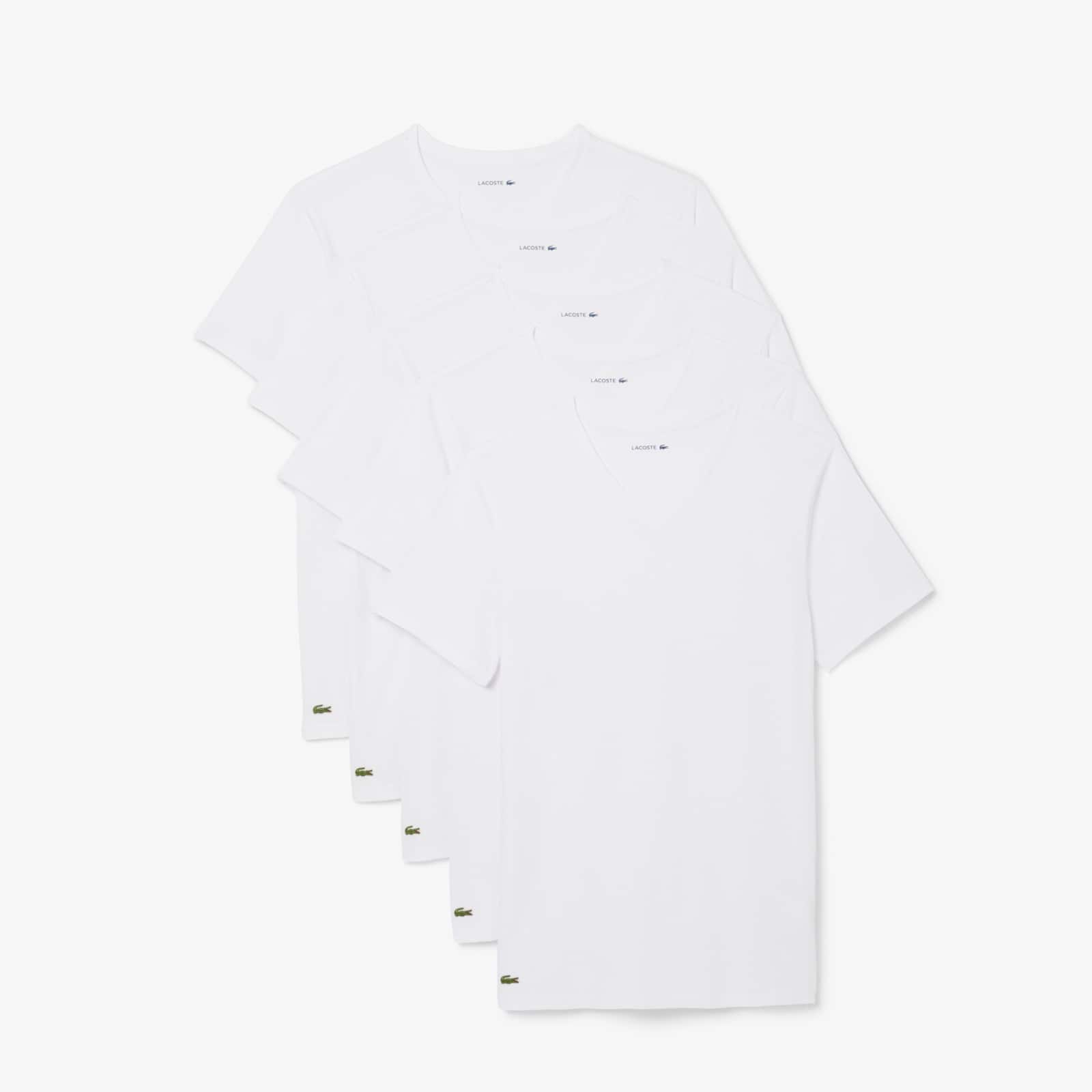 Men's 5-Pack Slim Fit Undershirts - White
