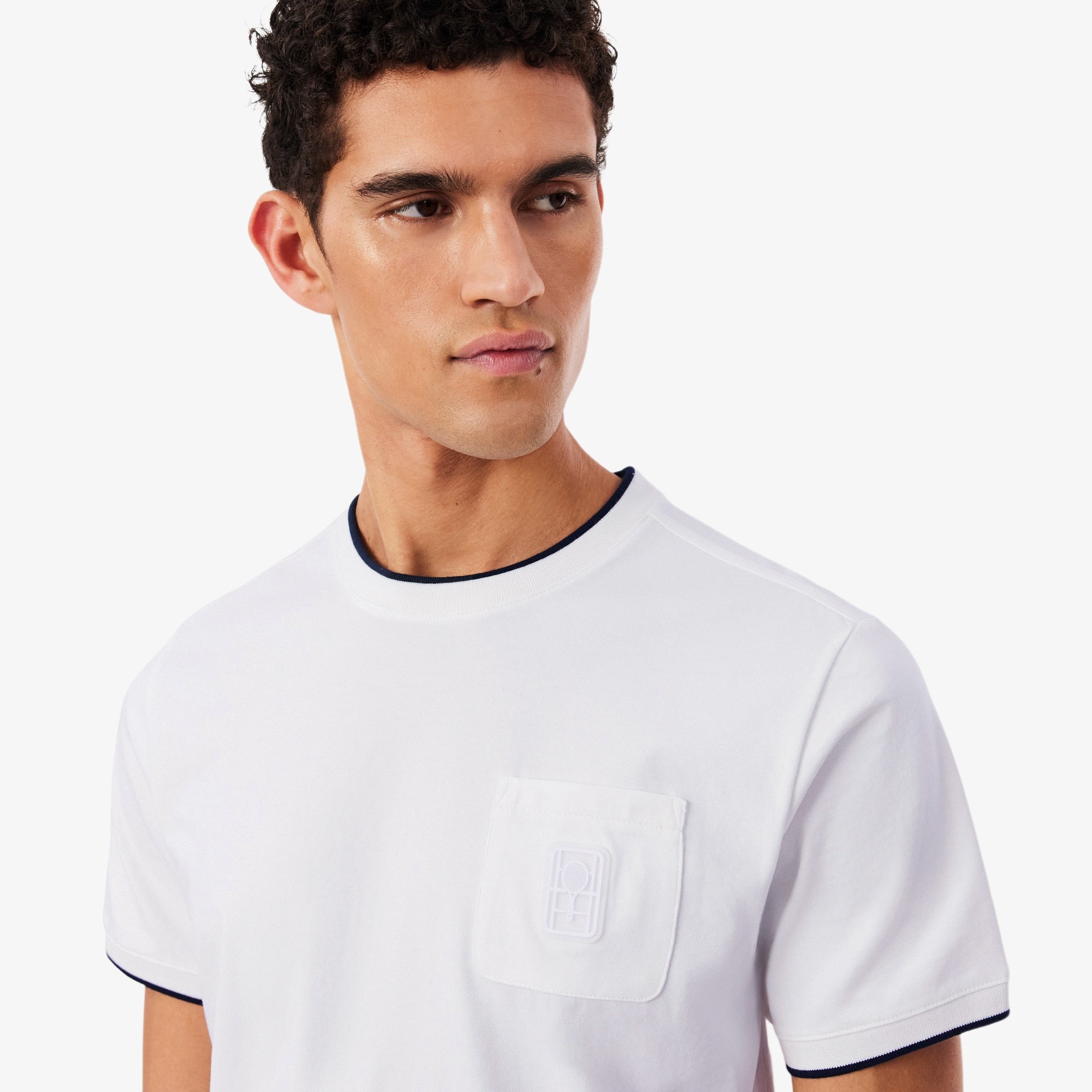 Ultra Dry Tennis Heritage Badge T-Shirt - White