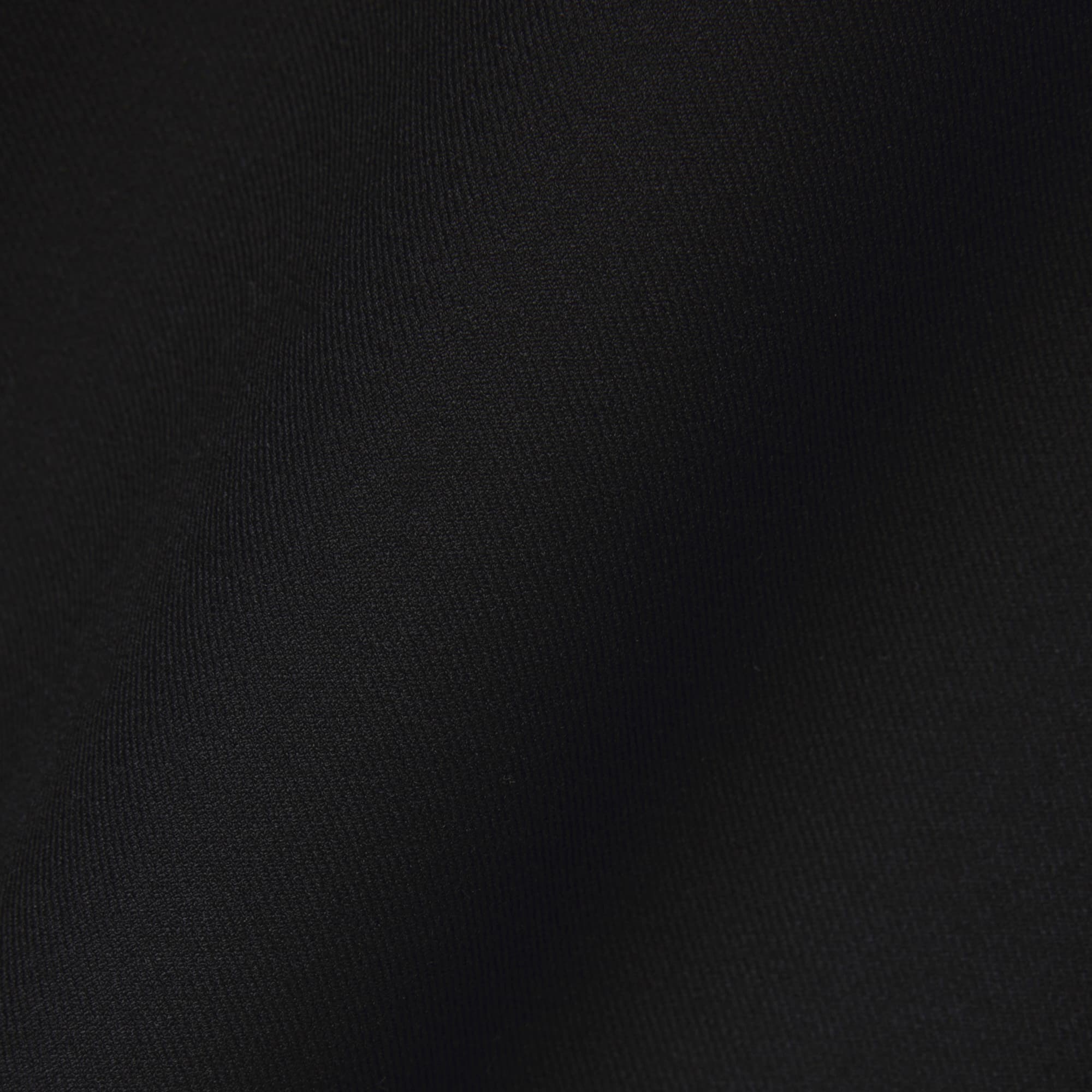 Men's Oversized Double Face Overshirt - Black