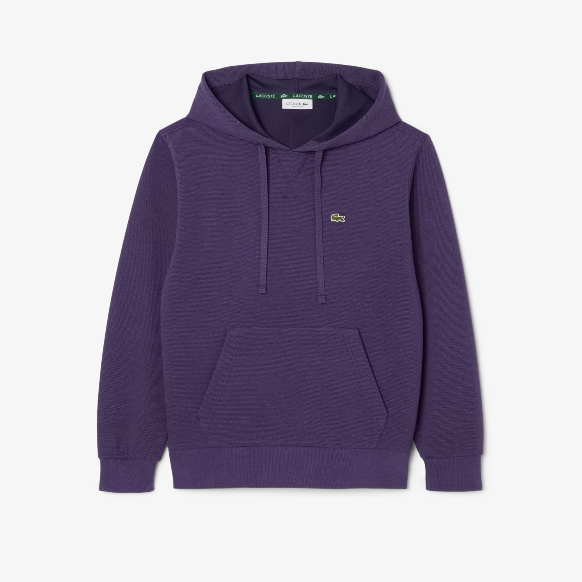 Women's Piqué Hoodie - Purple