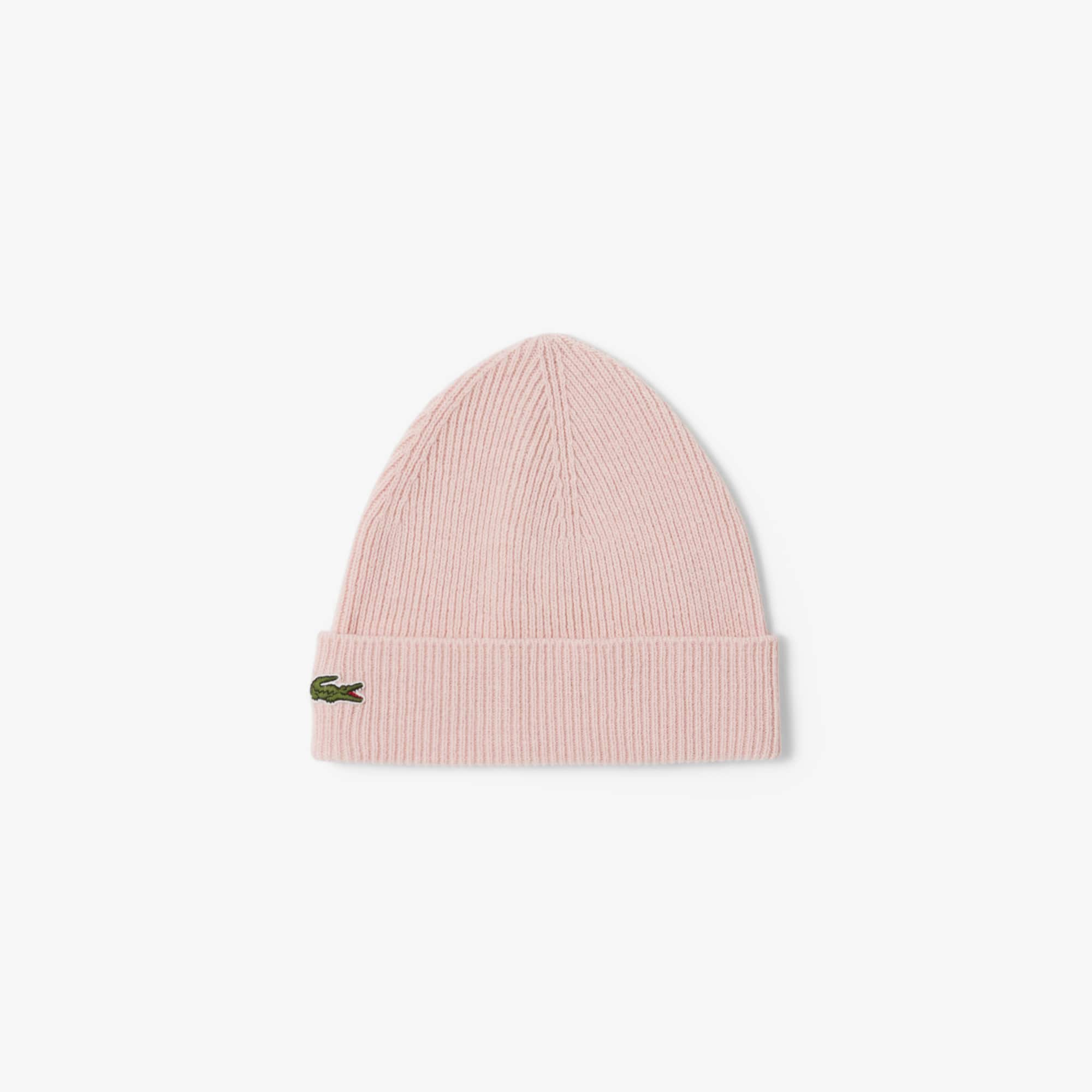 Unisex Wool Scarf & Beanie Gift Set - Light Pink