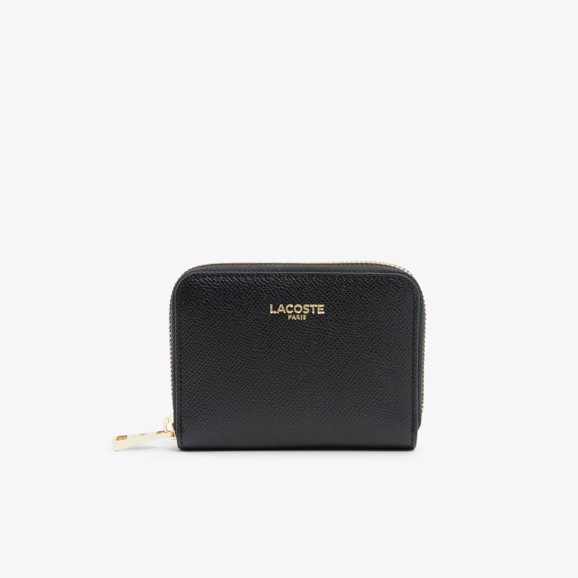 Mini Champs-Élysées Zipped Coin Purse - Black