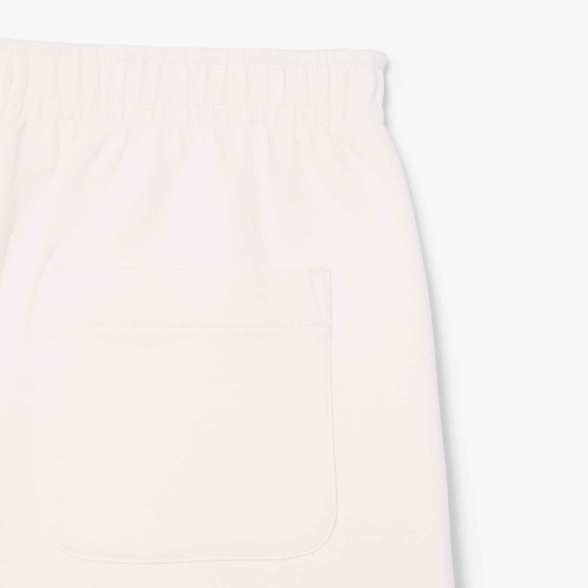 Women's Double Faced Piqué Shorts - White