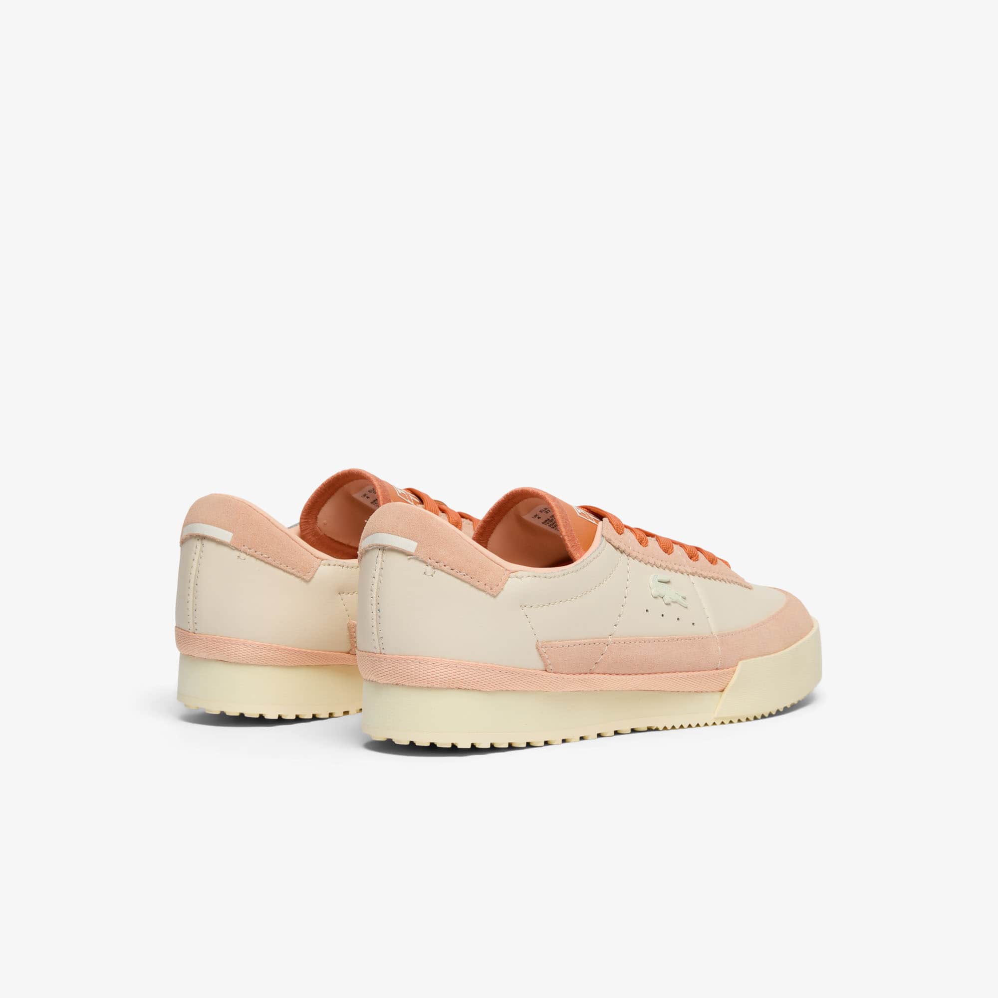 Women's Aura Leather Sneakers - LT PNK/LT YLW
