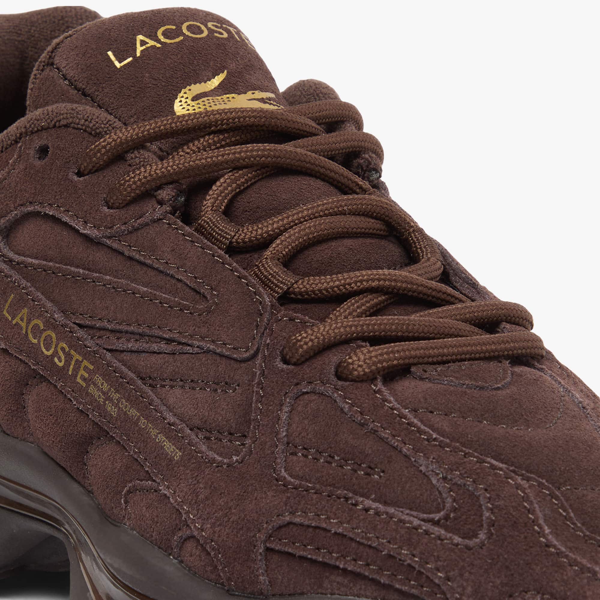 Women's L003 2K24 Suede Sneakers - DK BRW/DK BRW