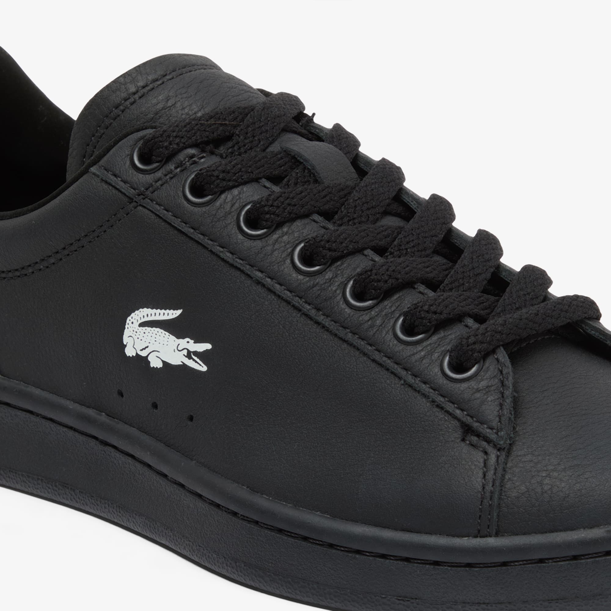 Women's Carnaby Set Leather Sneakers - BLK/BLK