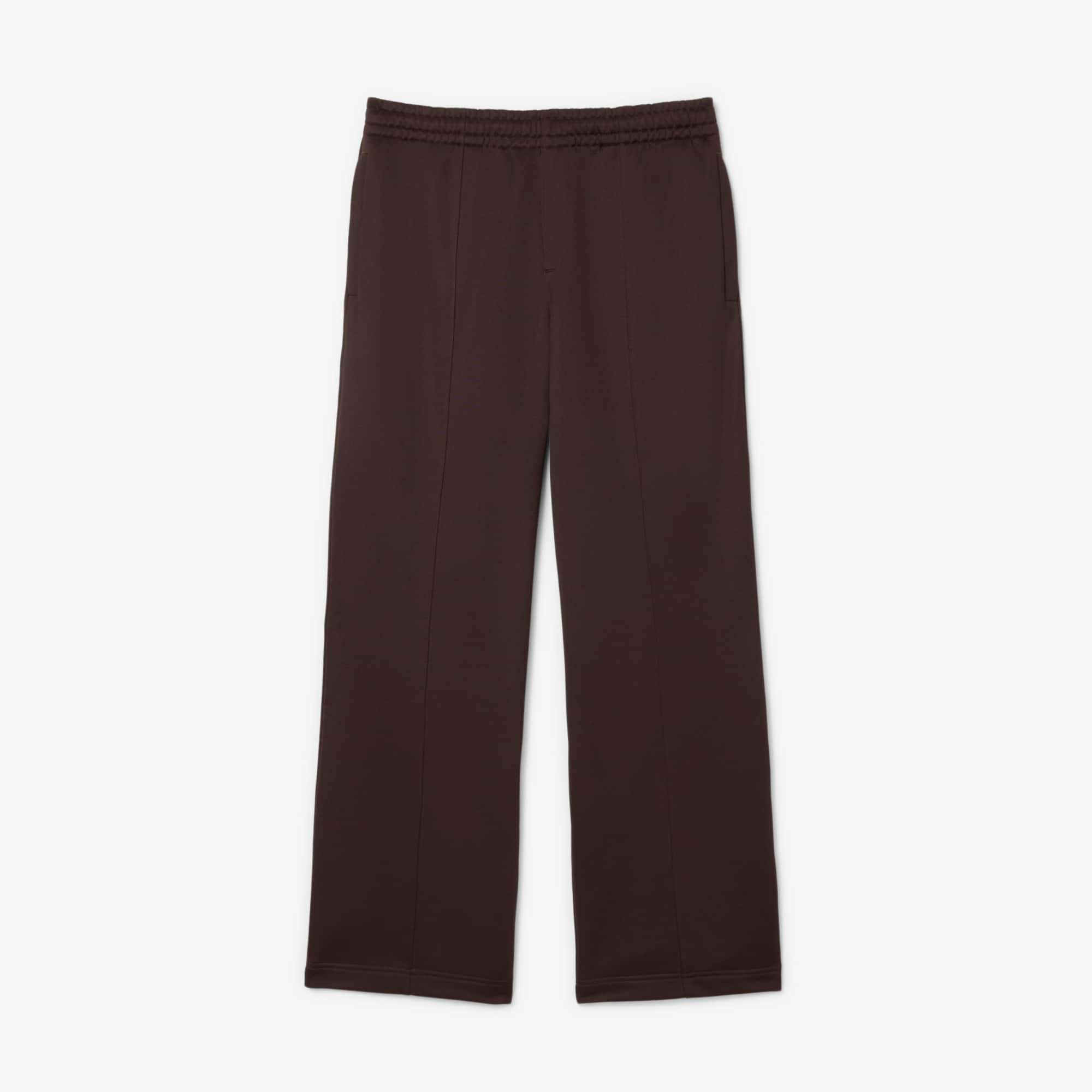 Men's Loose Fit Fleece Sweatpants - Brown