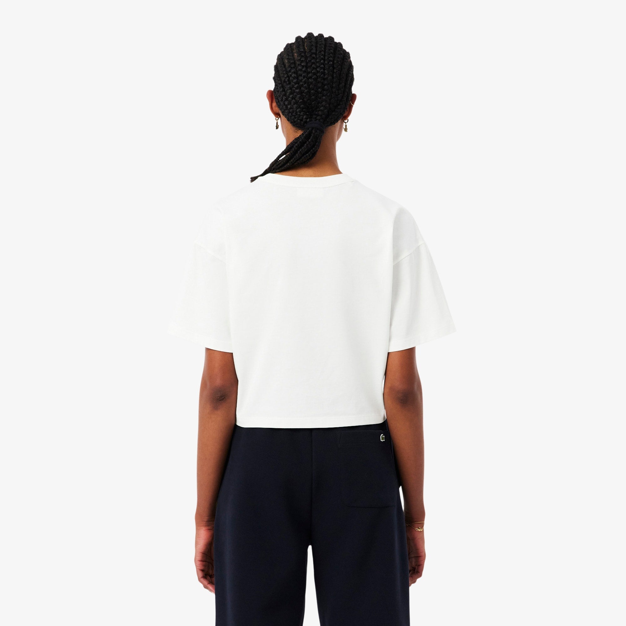 Casual Cotton Jersey T-Shirt - White