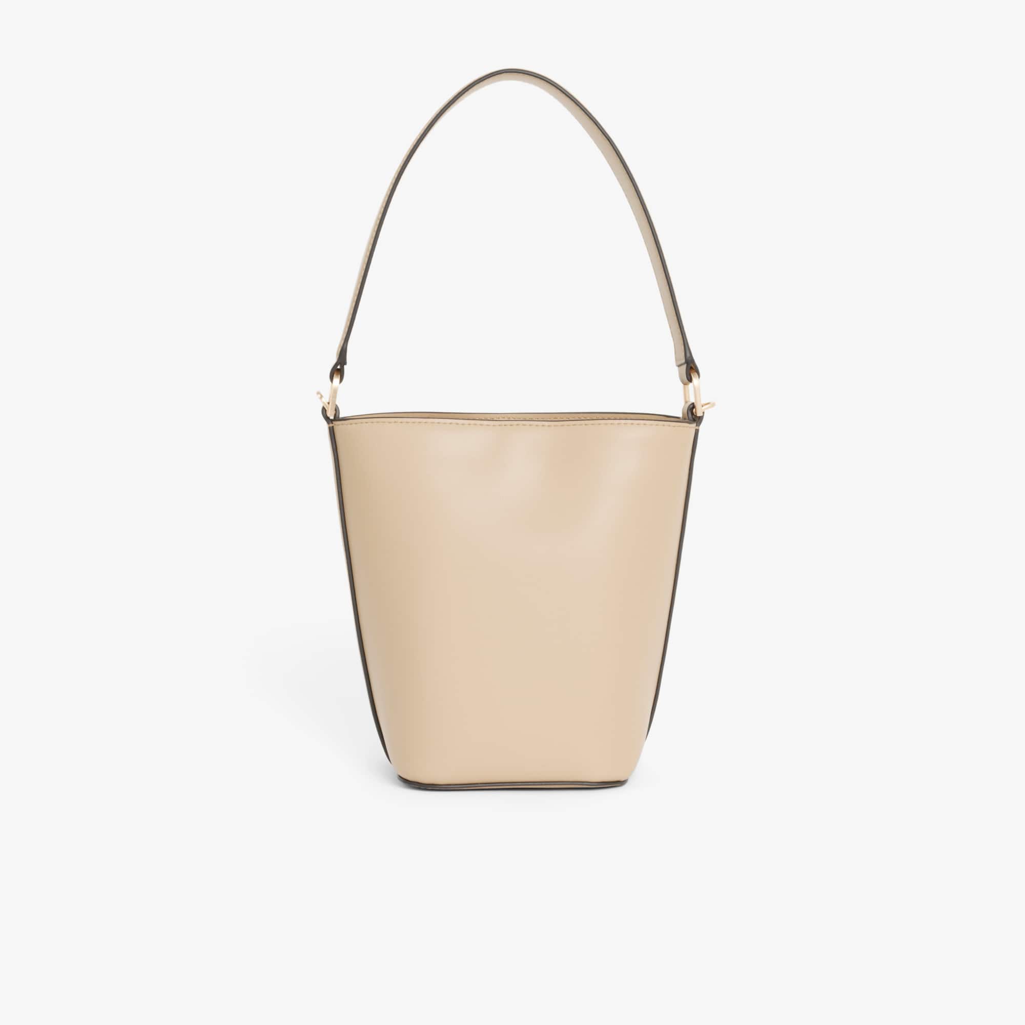 Small Tennis Bliss Leather Bucket Bag - Viennois