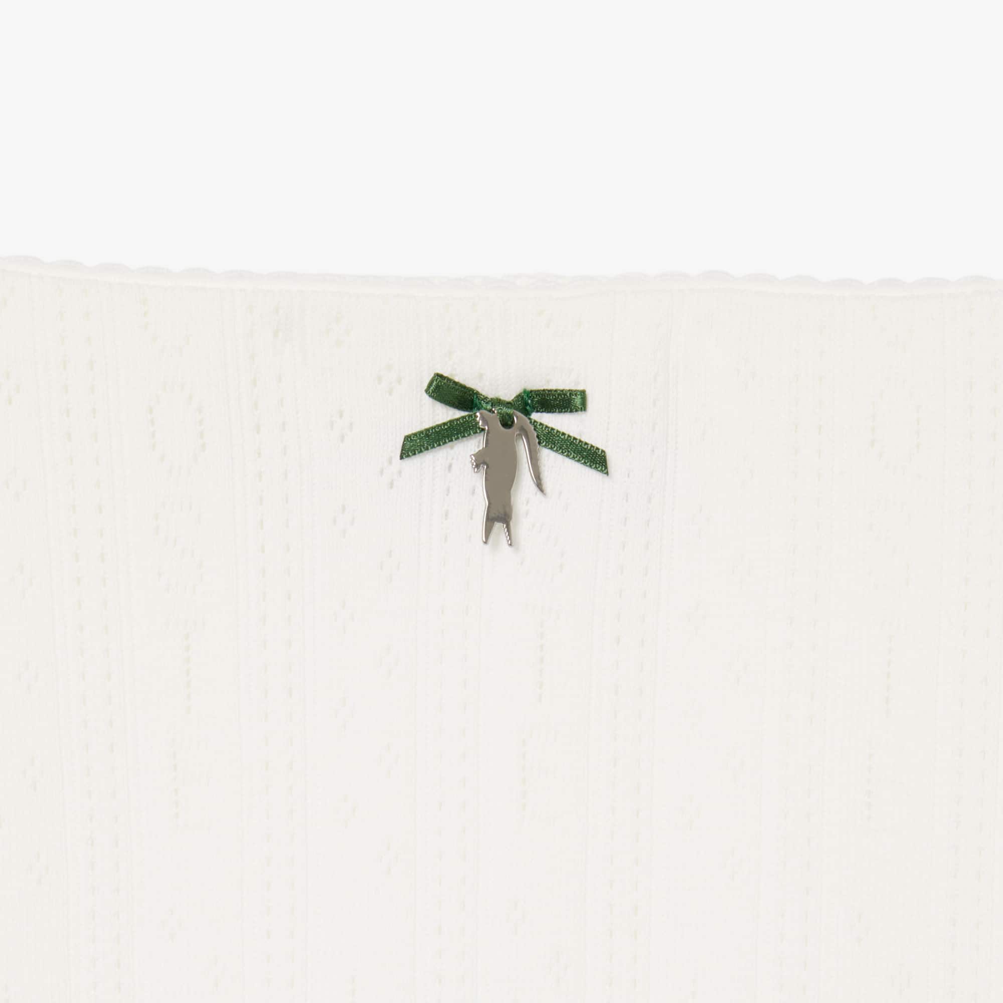 Cotton Midi Skirt - White