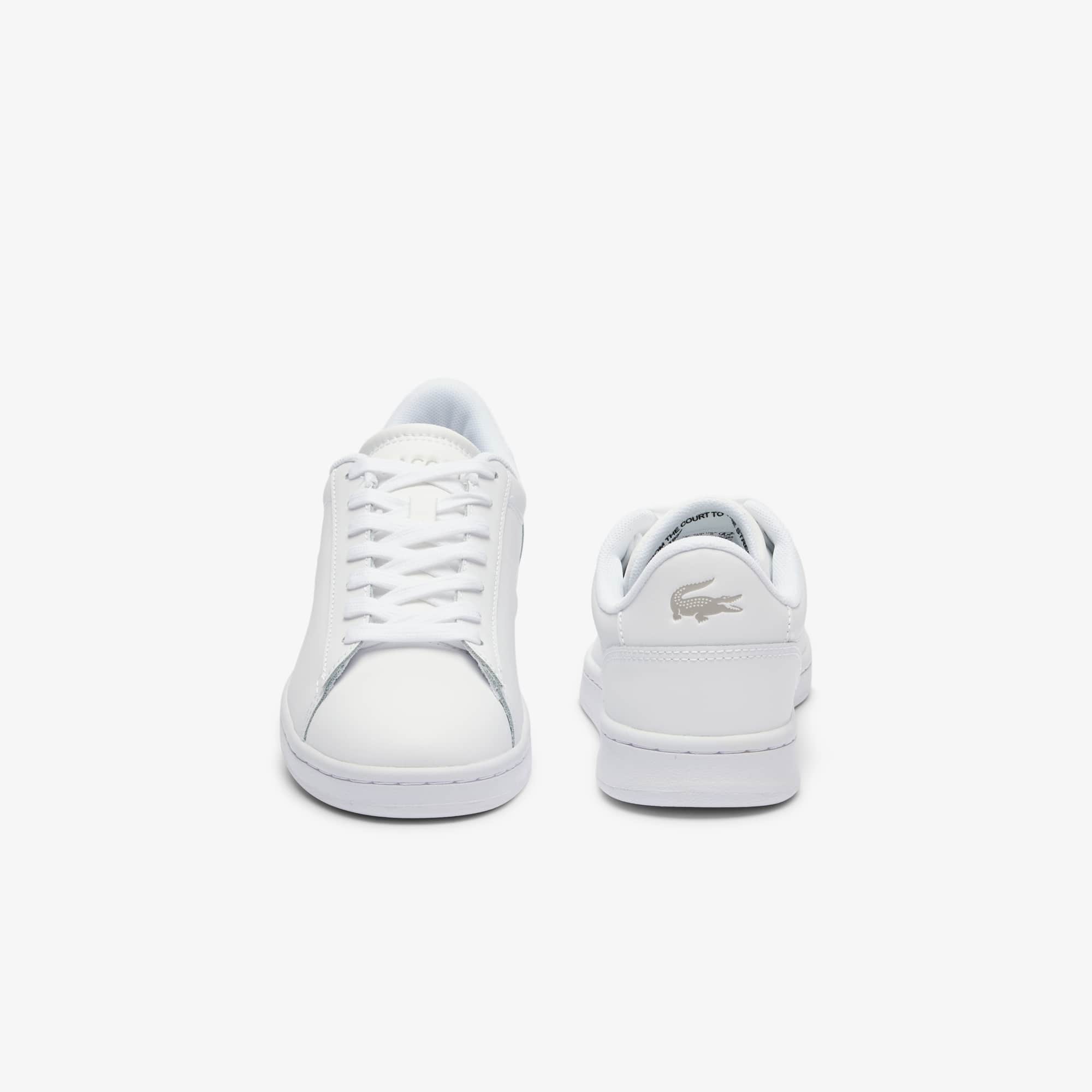 Women's Carnaby Set Leather Sneakers - WHITE/WHITE