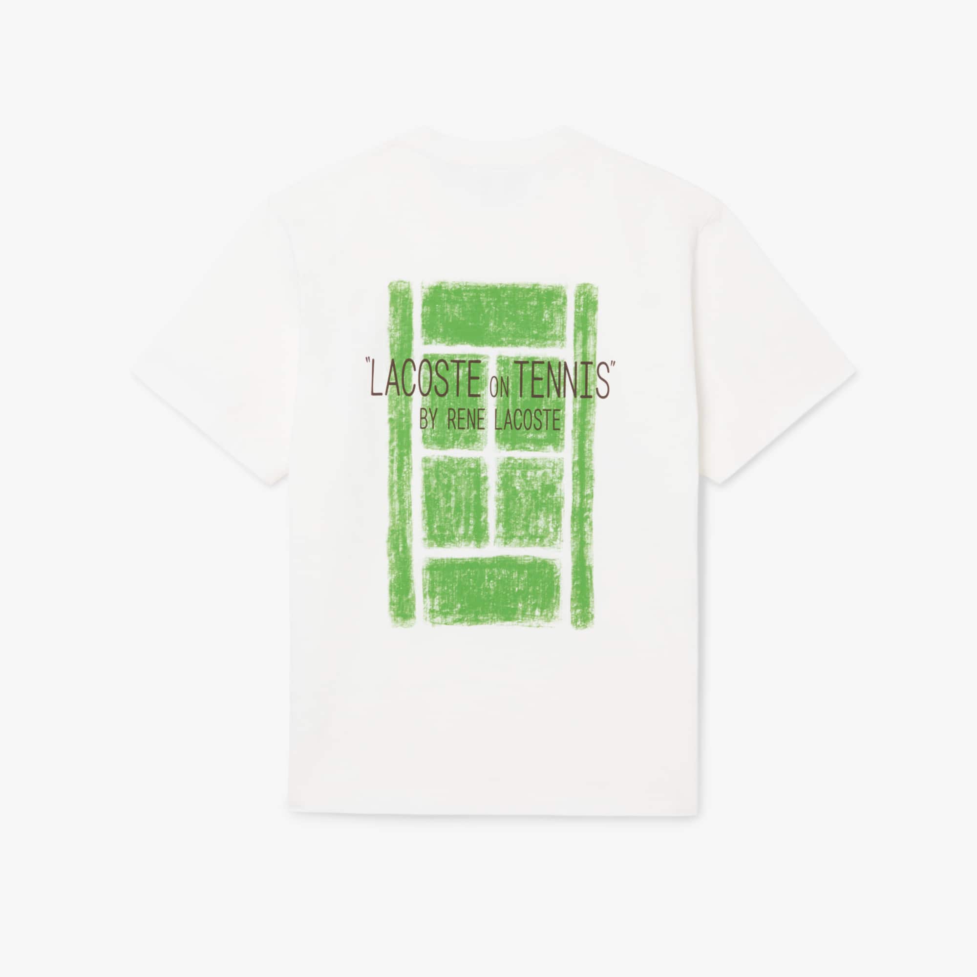 Printed Cotton T-Shirt - White