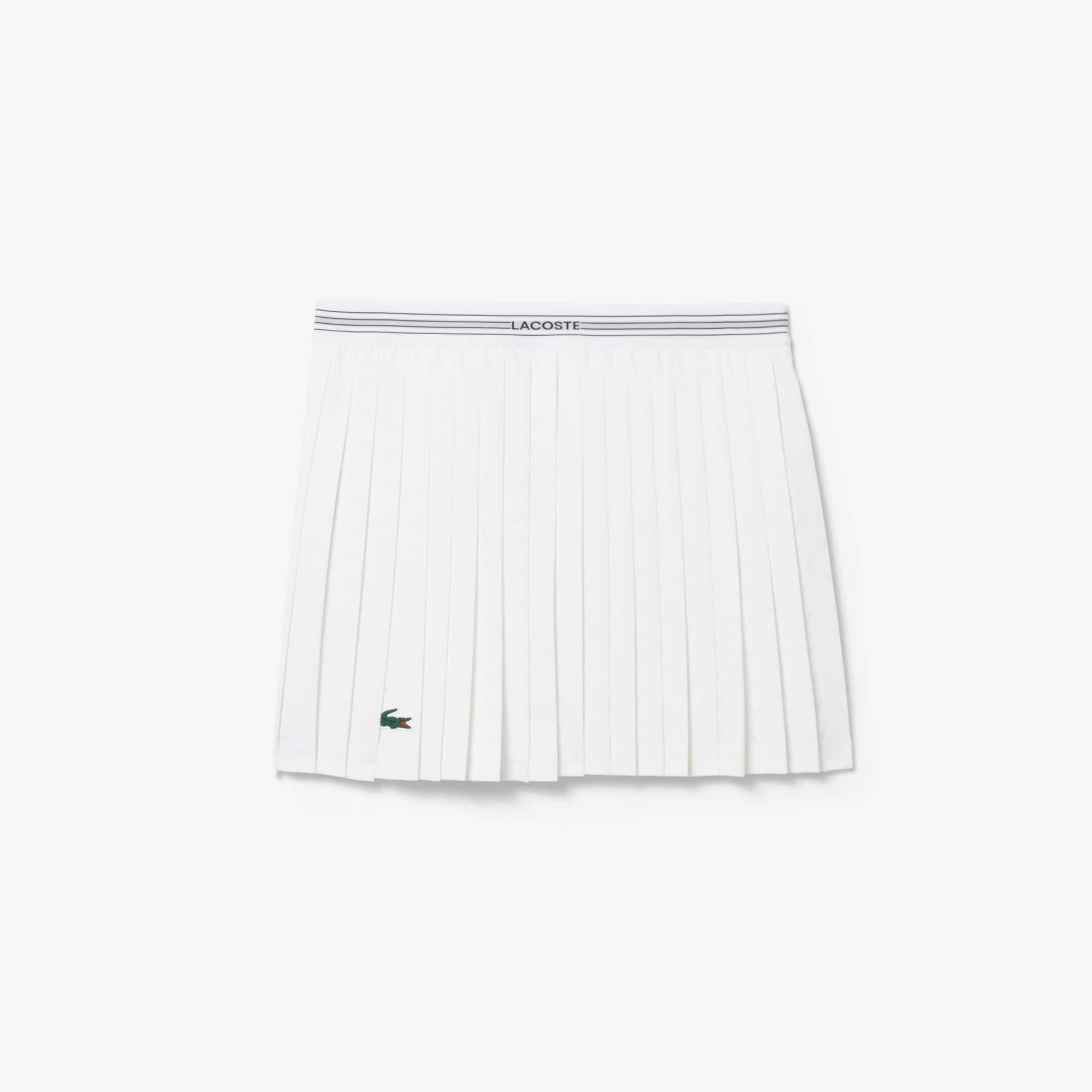 Ultra Dry Tennis Heritage Lined Skirt - White