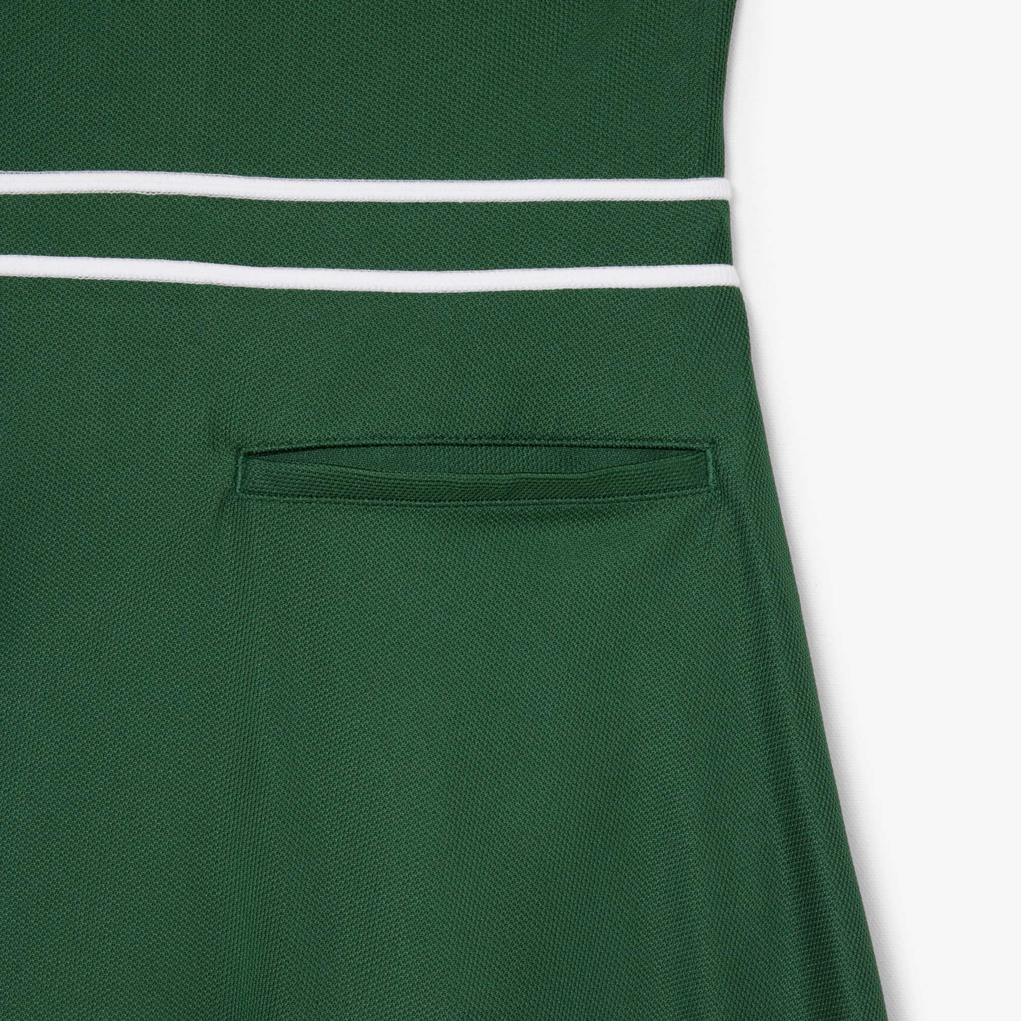 Women's Ultra Dry Heritage Trim Golf Dress - Green / White / Green