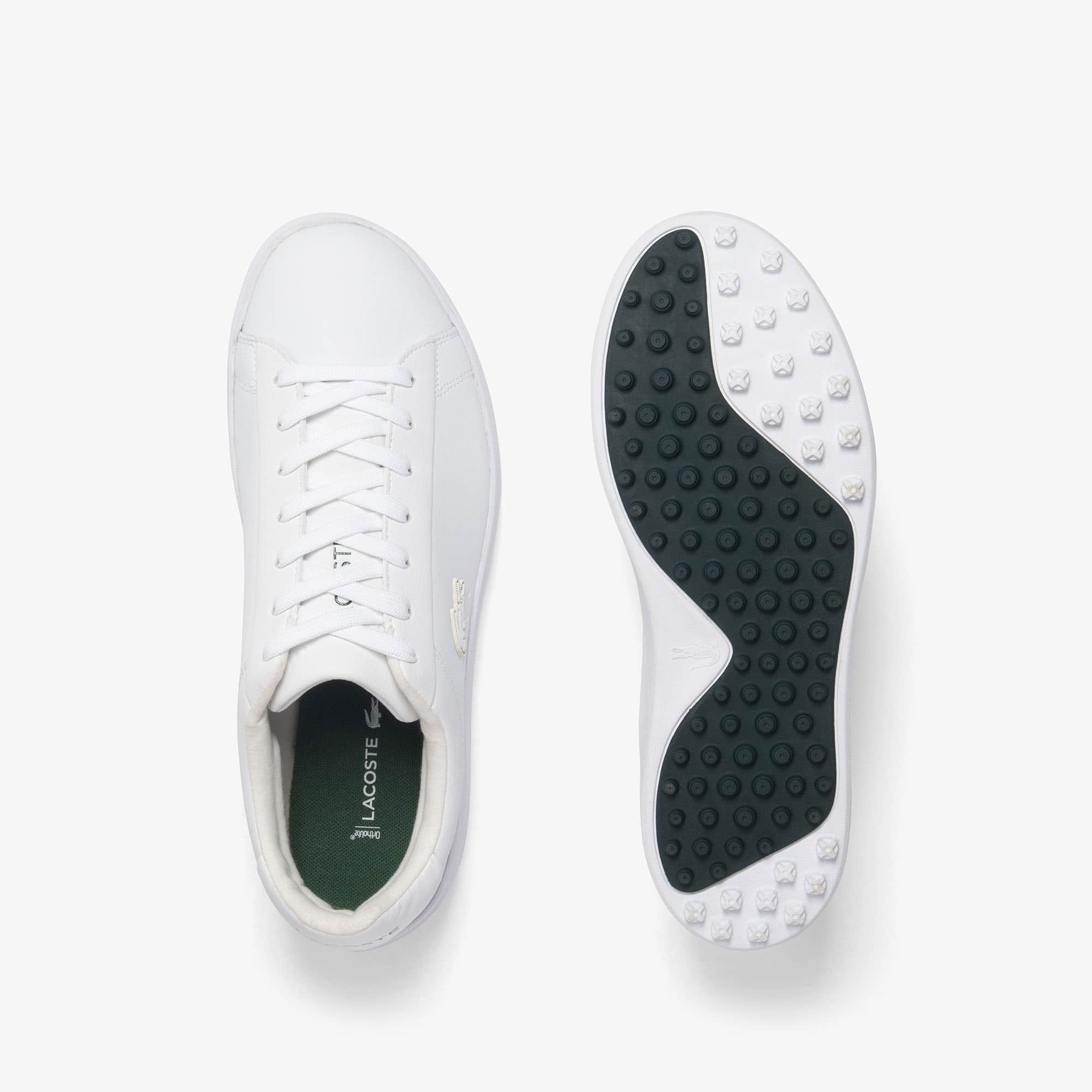 Men's Carnaby Golf Leather Golf Shoes - WHITE/WHITE