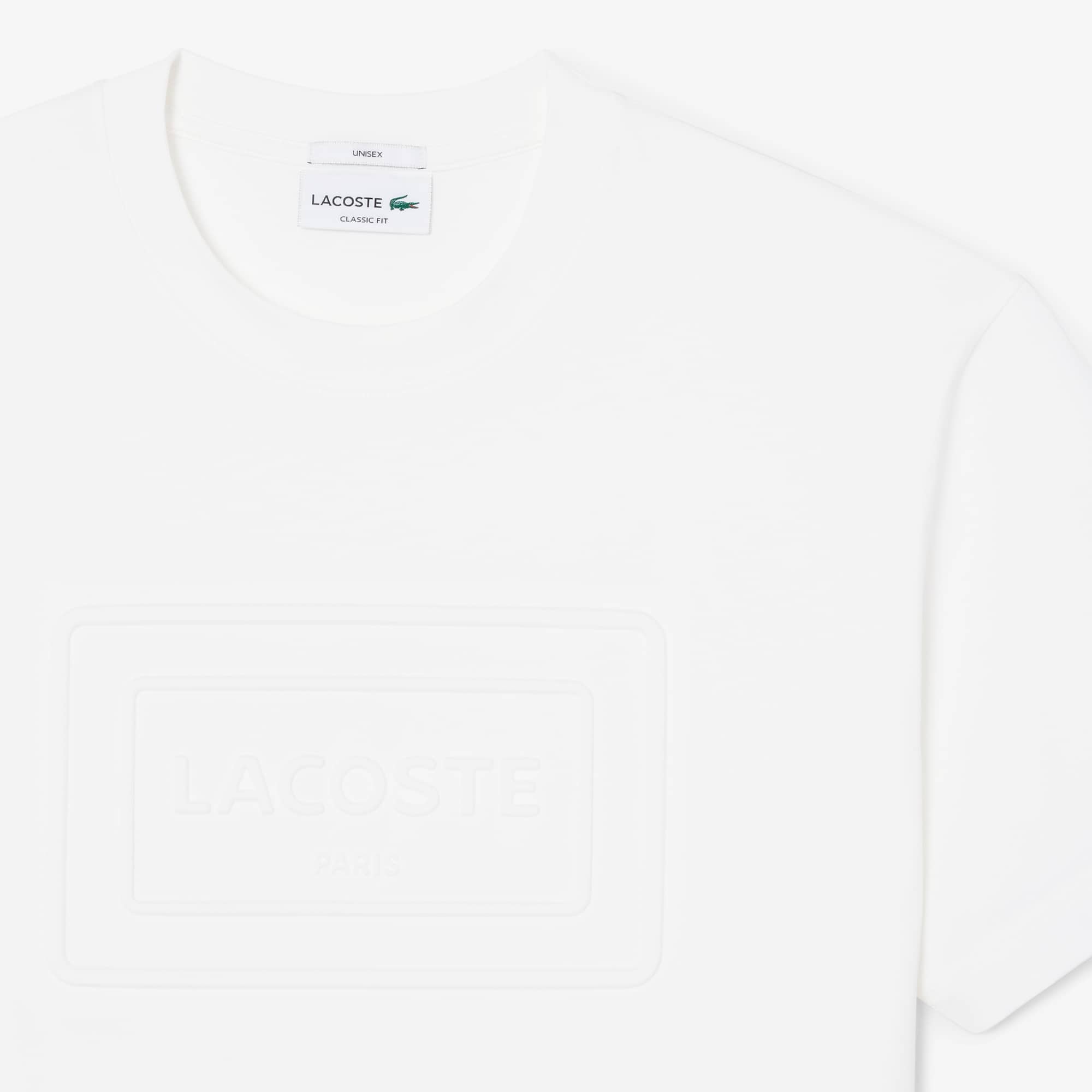 Embroidered Cotton T-Shirt - White
