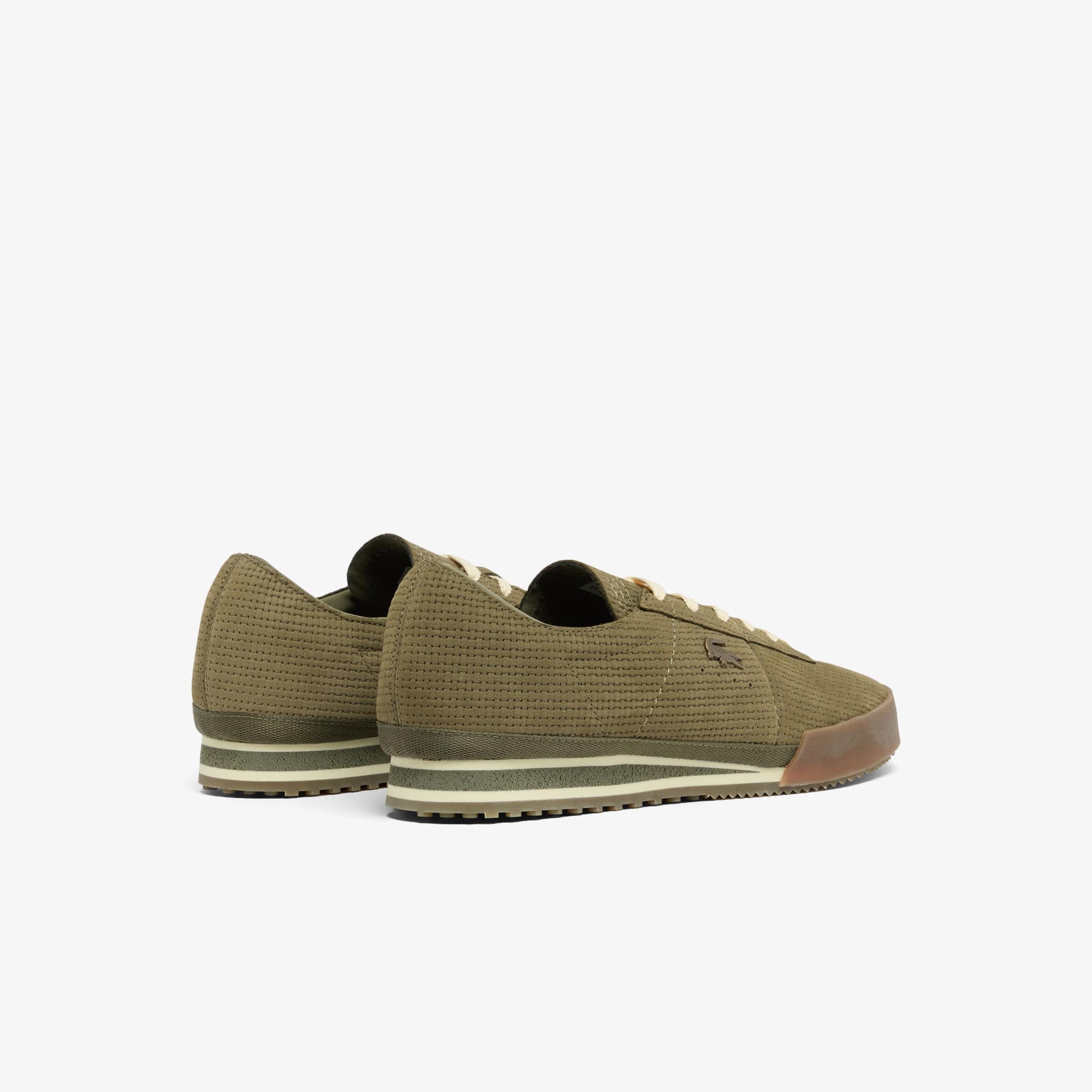 Men's Aura Leather Sneakers - KHK/GUM