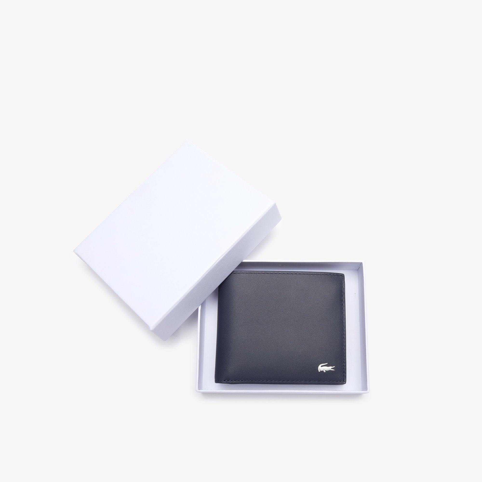 Medium FG Leather Billfold - Peacoat