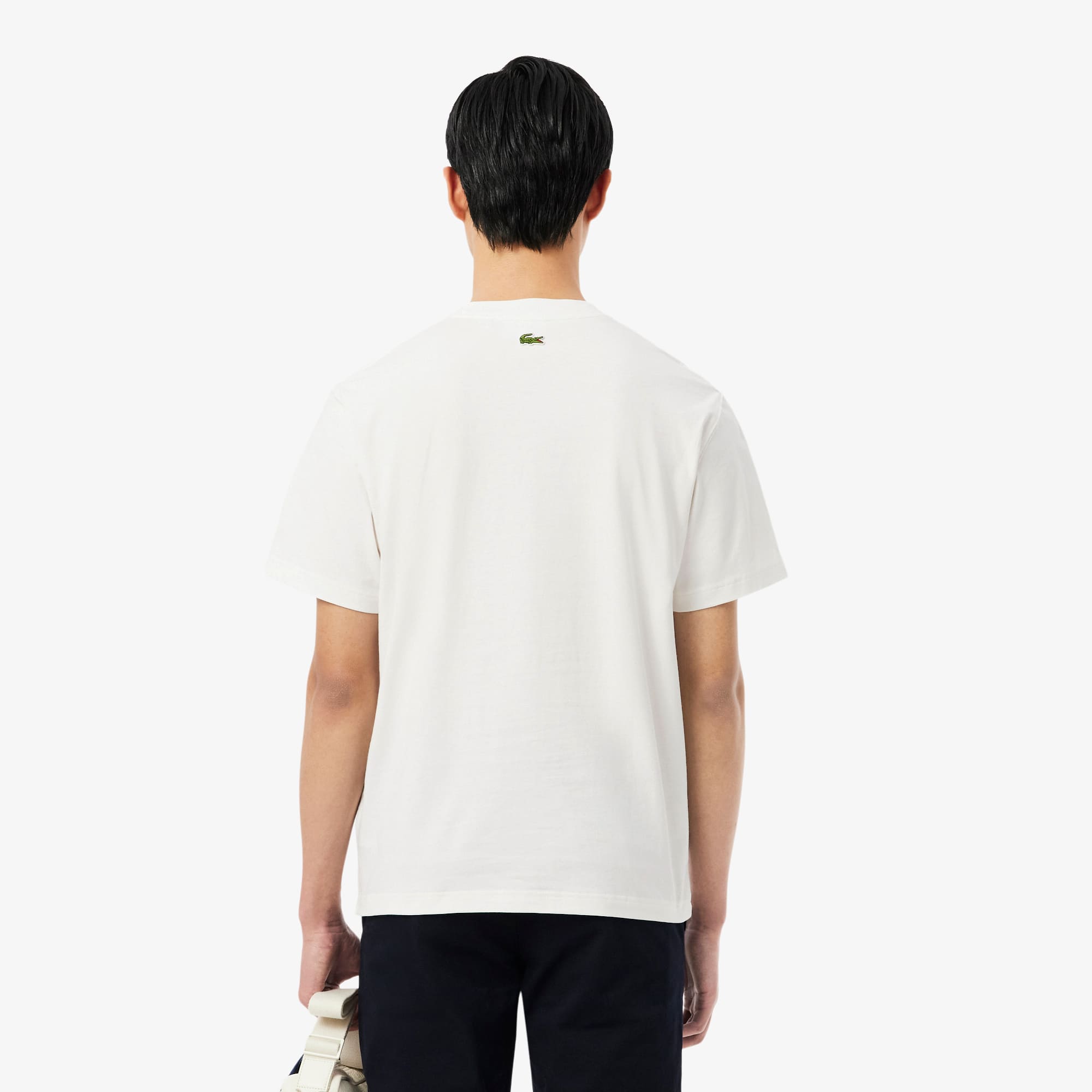 Printed Cotton T-Shirt - White