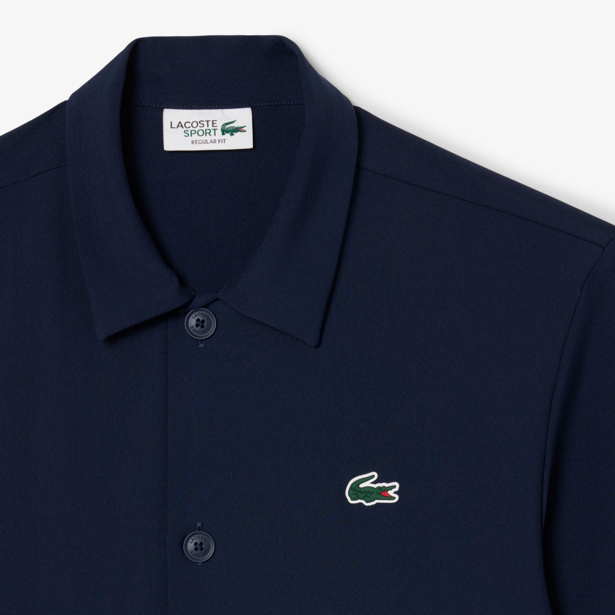 Men's Ultra Dry Printed Stretch Golf Shirt - Navy Blue